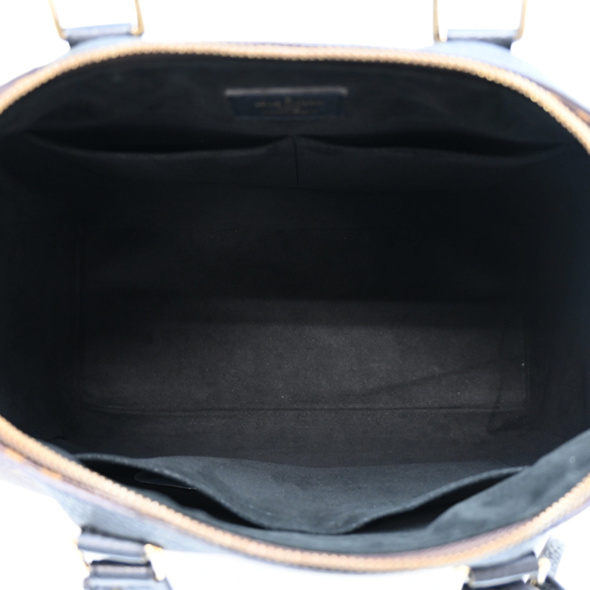 Louis Vuitton Black Brown Noir Monogram Handbag (Pre-Owned)
