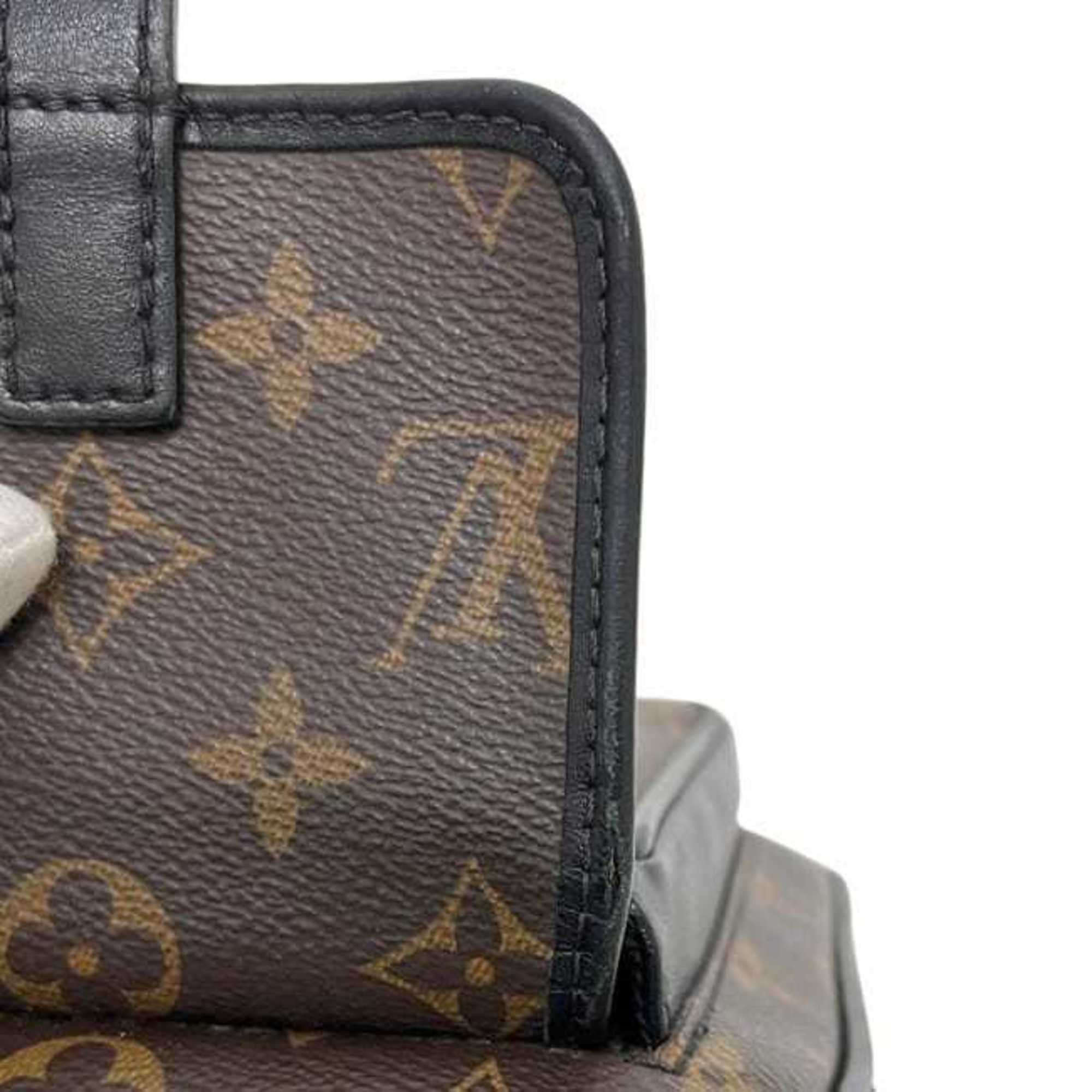 Louis Vuitton Black Brown Monogram Monogram Pochette Shoulder Bag (Pre-Owned)