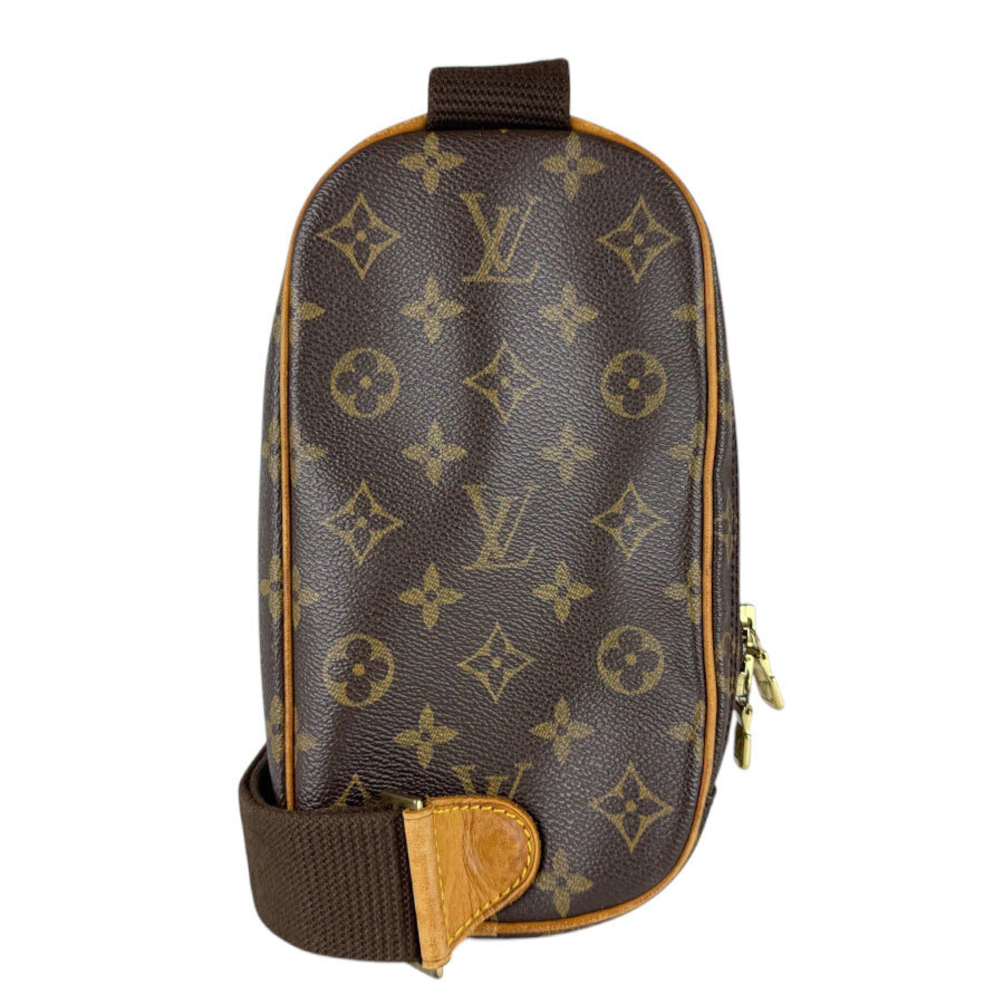 Louis Vuitton Brown Monogram Monogram Pochette Sling Bag (Pre-Owned)