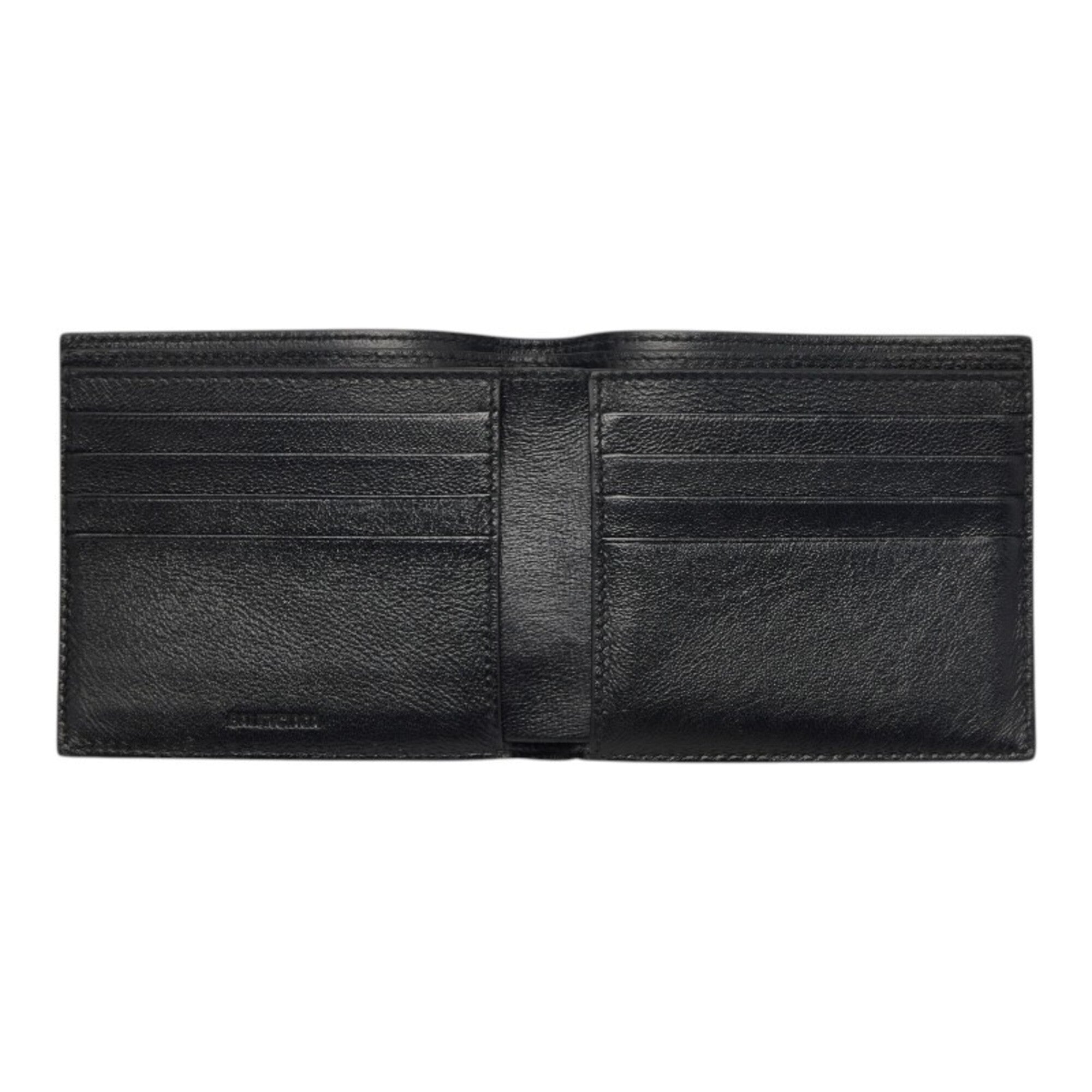 Balenciaga Black Leather Wallet (Bi-Fold) (Pre-Owned)