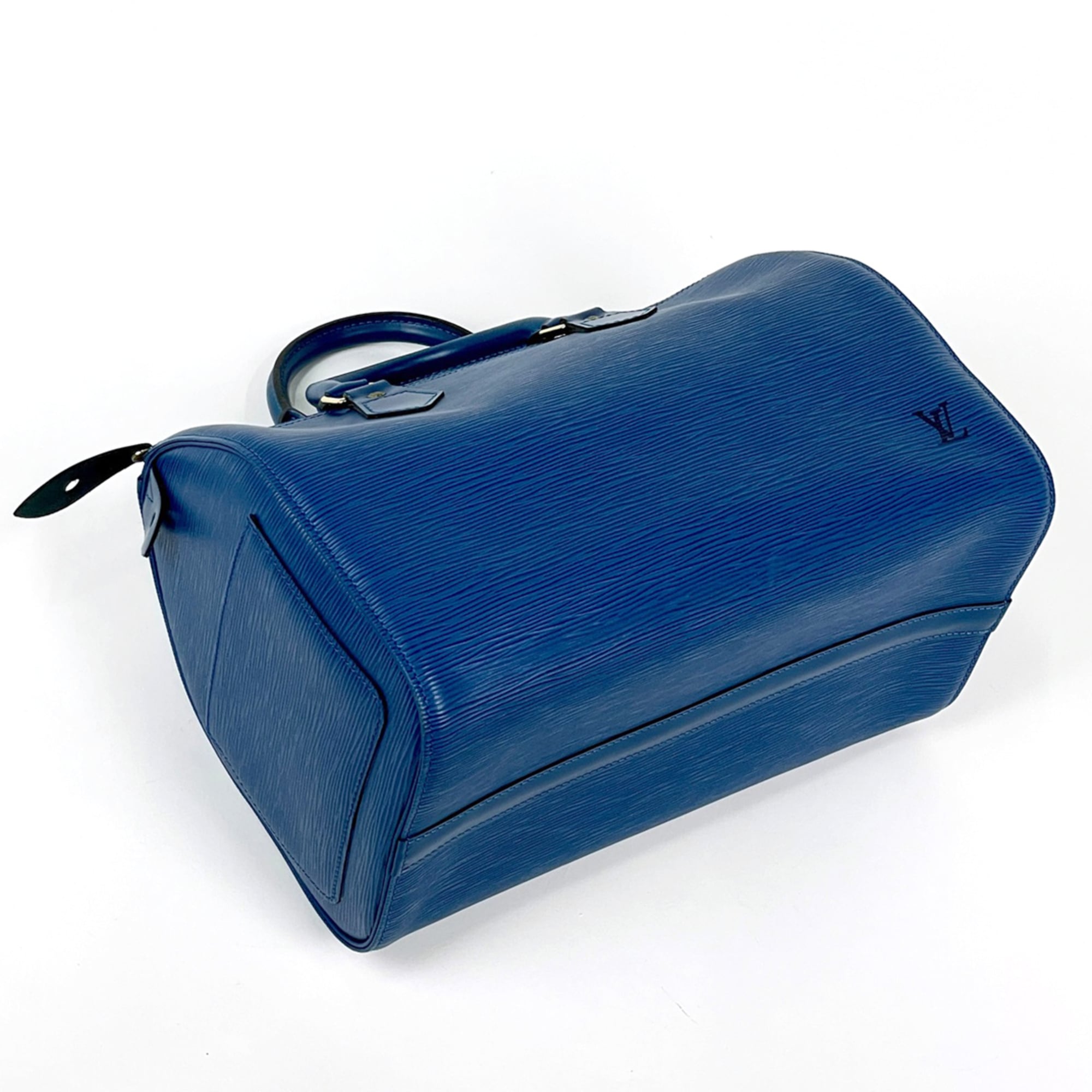 Louis Vuitton Toledo Blue Epi Leather Handbag (Pre-Owned)