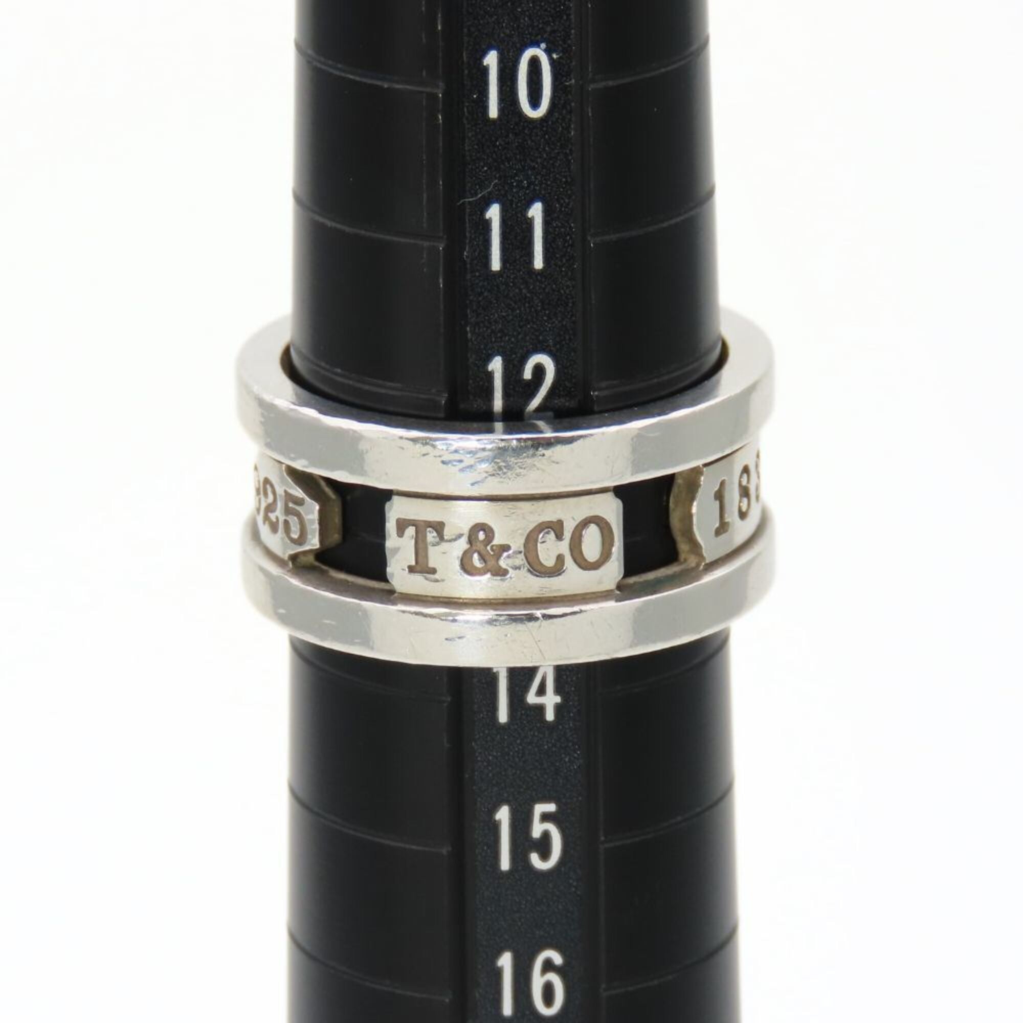 Tiffany Silver Silver 925 Band Ring (Pre-Owned)