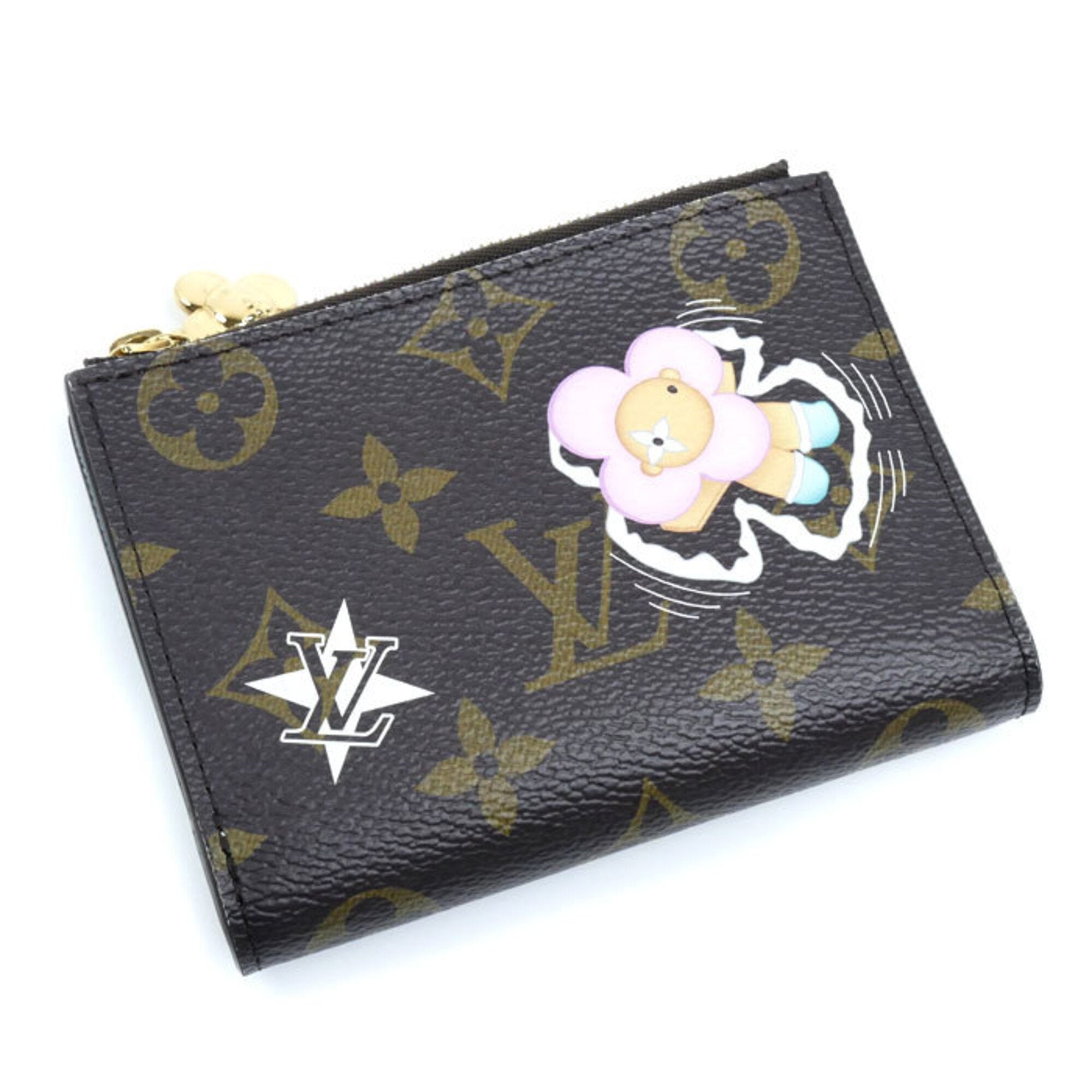 Louis Vuitton Brown Monogram Wallet (Bi-Fold) (Pre-Owned)