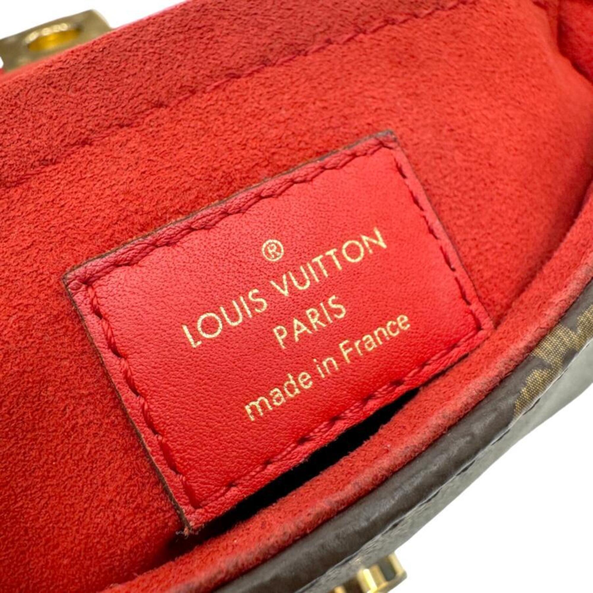 Louis Vuitton Monogram Brown Coquelicots Monogram Monogram Handbag Shoulder Bag (Pre-Owned)