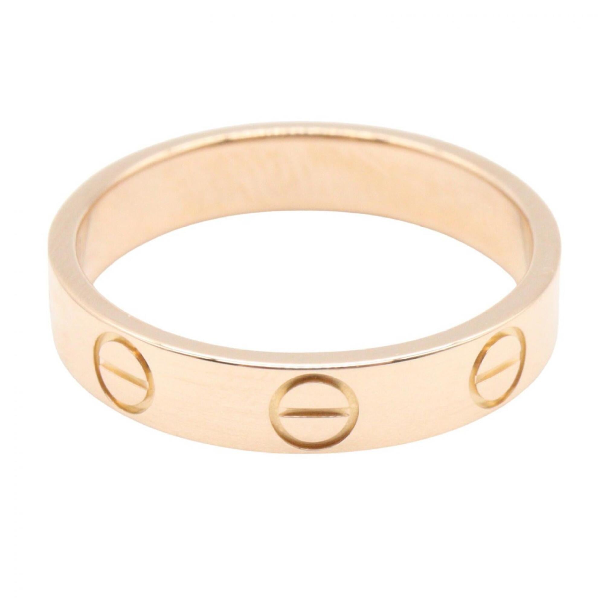 Cartier Gold Pink Gold (18K) Band Ring (Pre-Owned)