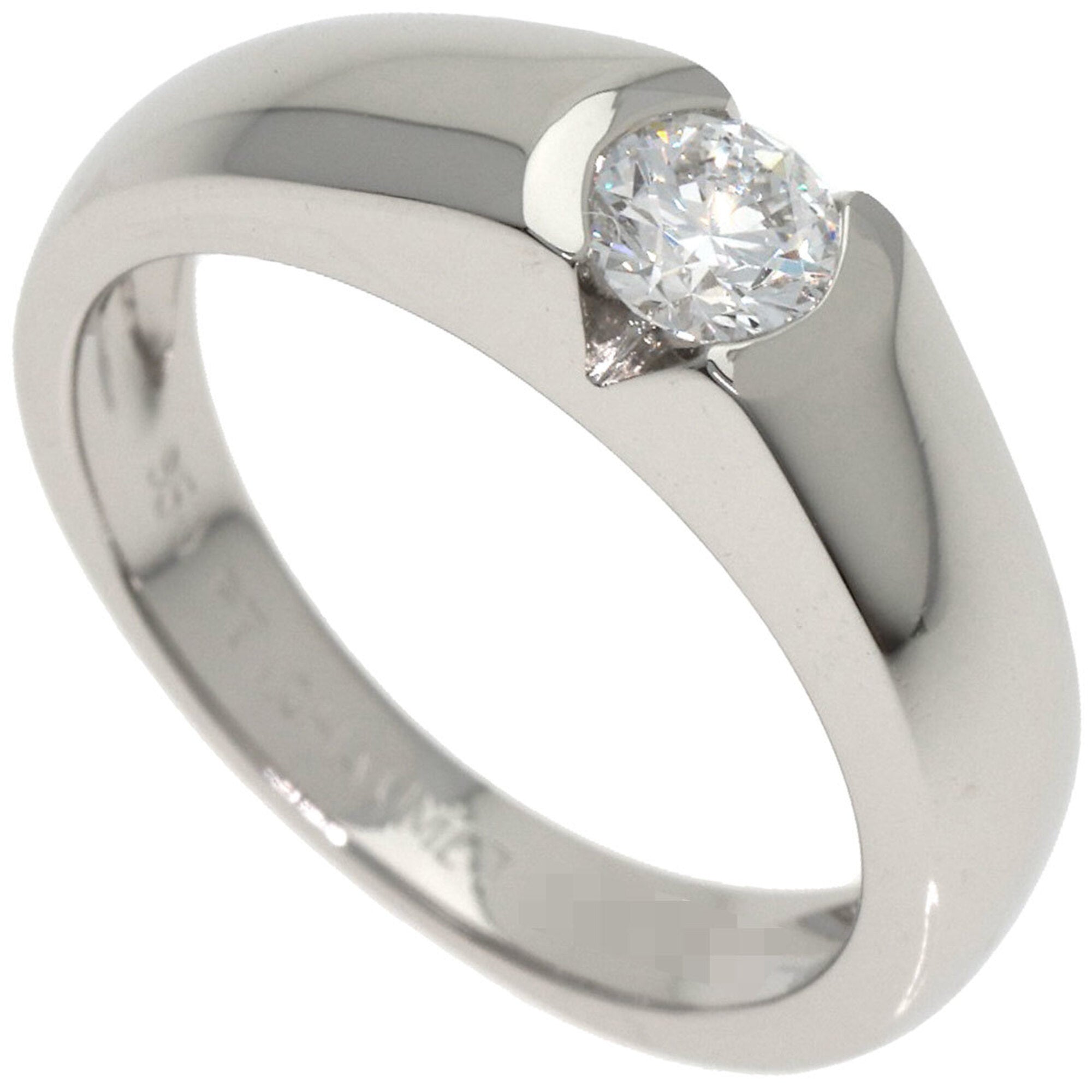 Chaumet Platinum Platinum 950 Band Ring (Pre-Owned)