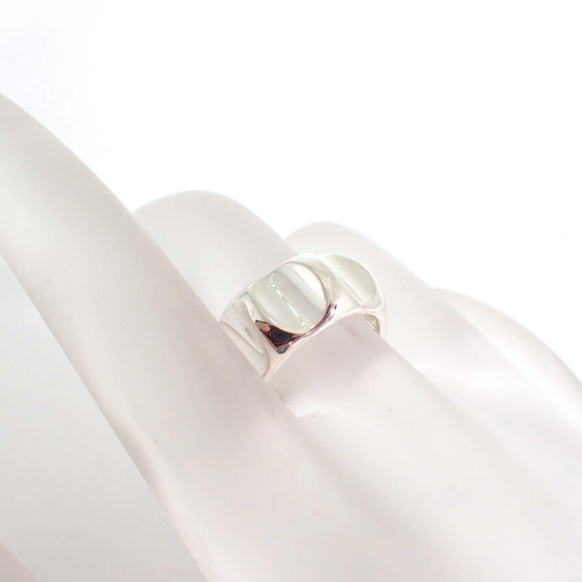Tiffany Sterling Silver 925 Band Ring (Pre-Owned)