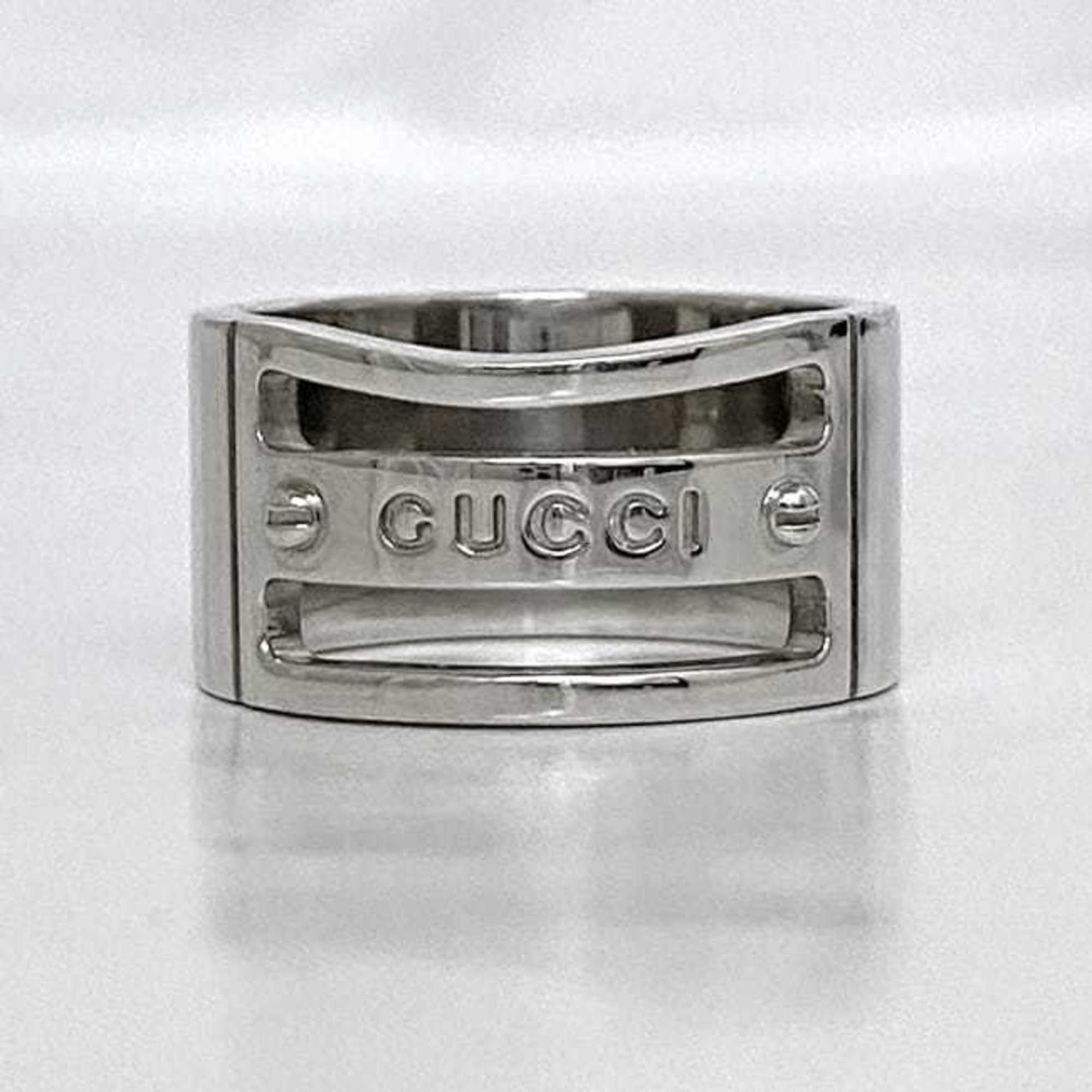 Gucci Silver Silver 925 Band Ring (Pre-Owned)