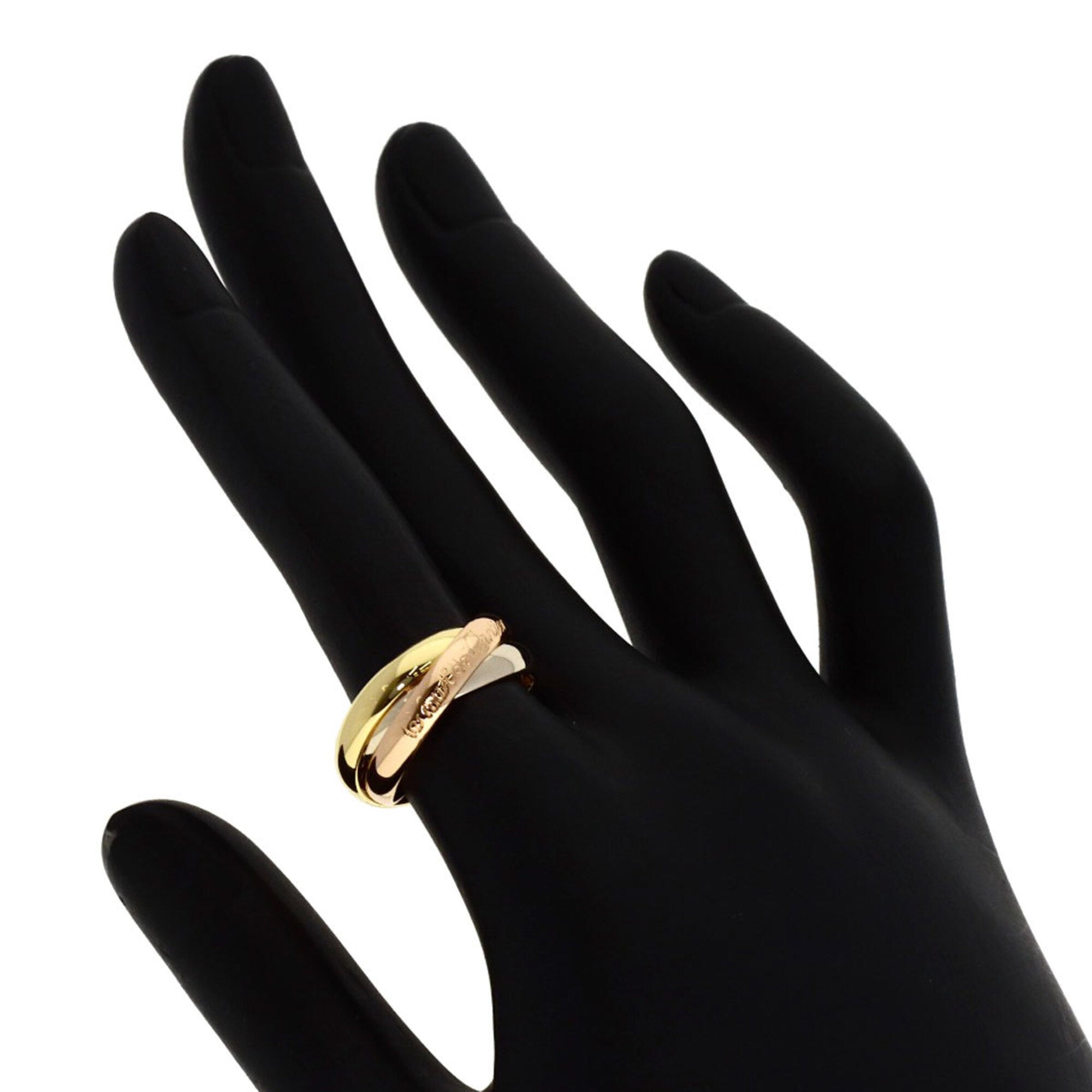 Cartier Yellow Gold (18K) Pink Gold (18K) White Gold (18K) Band Ring (Pre-Owned)