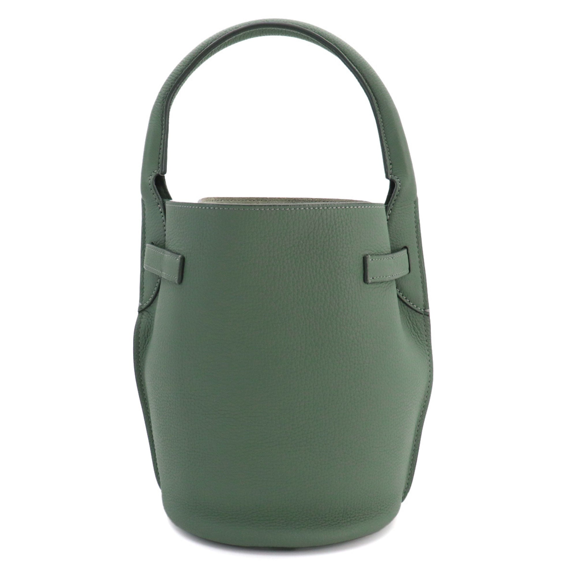 Celine Green Leather Handbag (Pre-Owned)