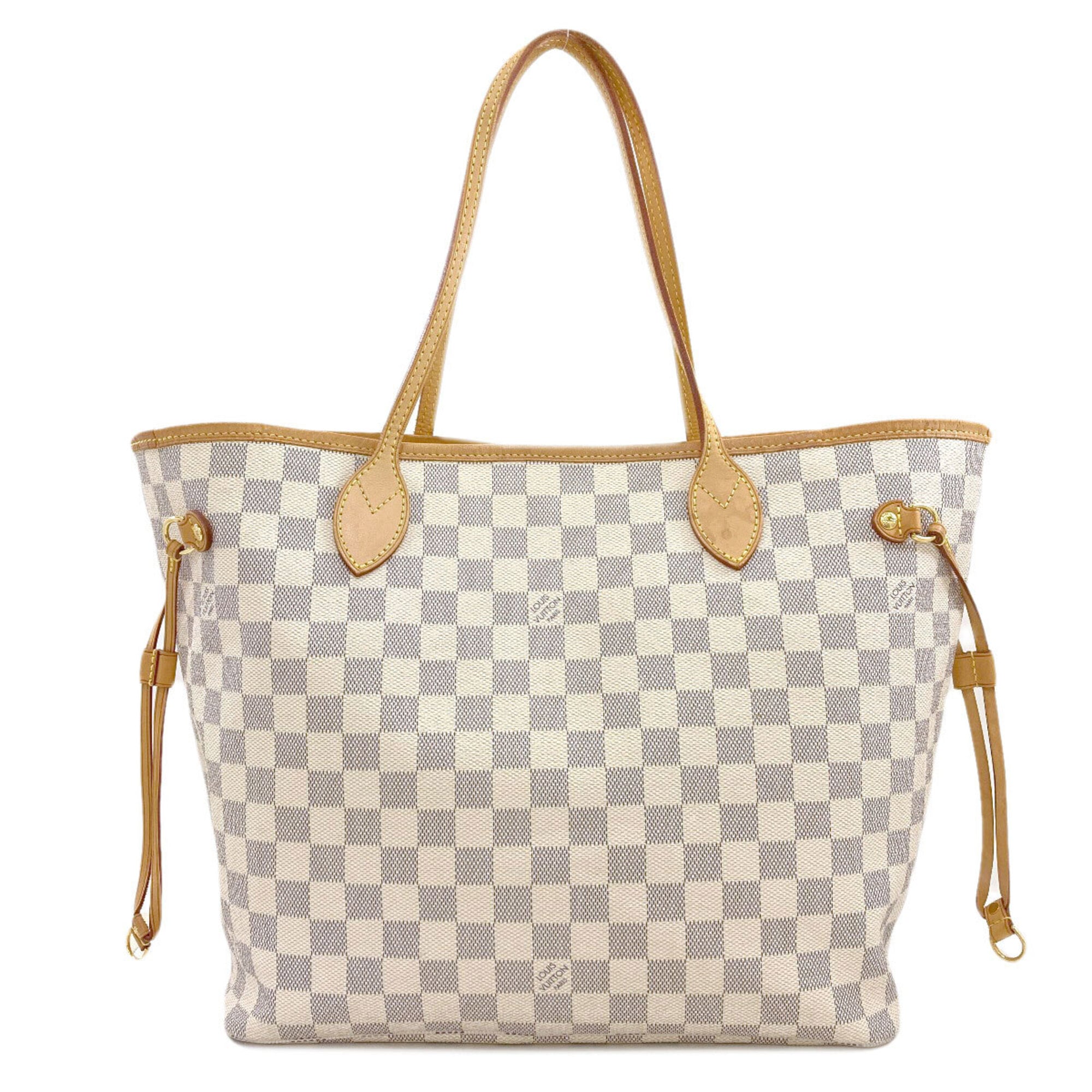 Louis Vuitton Damier Azur Azur Damier Canvas Damier Canvas Tote Bag (Pre-Owned)