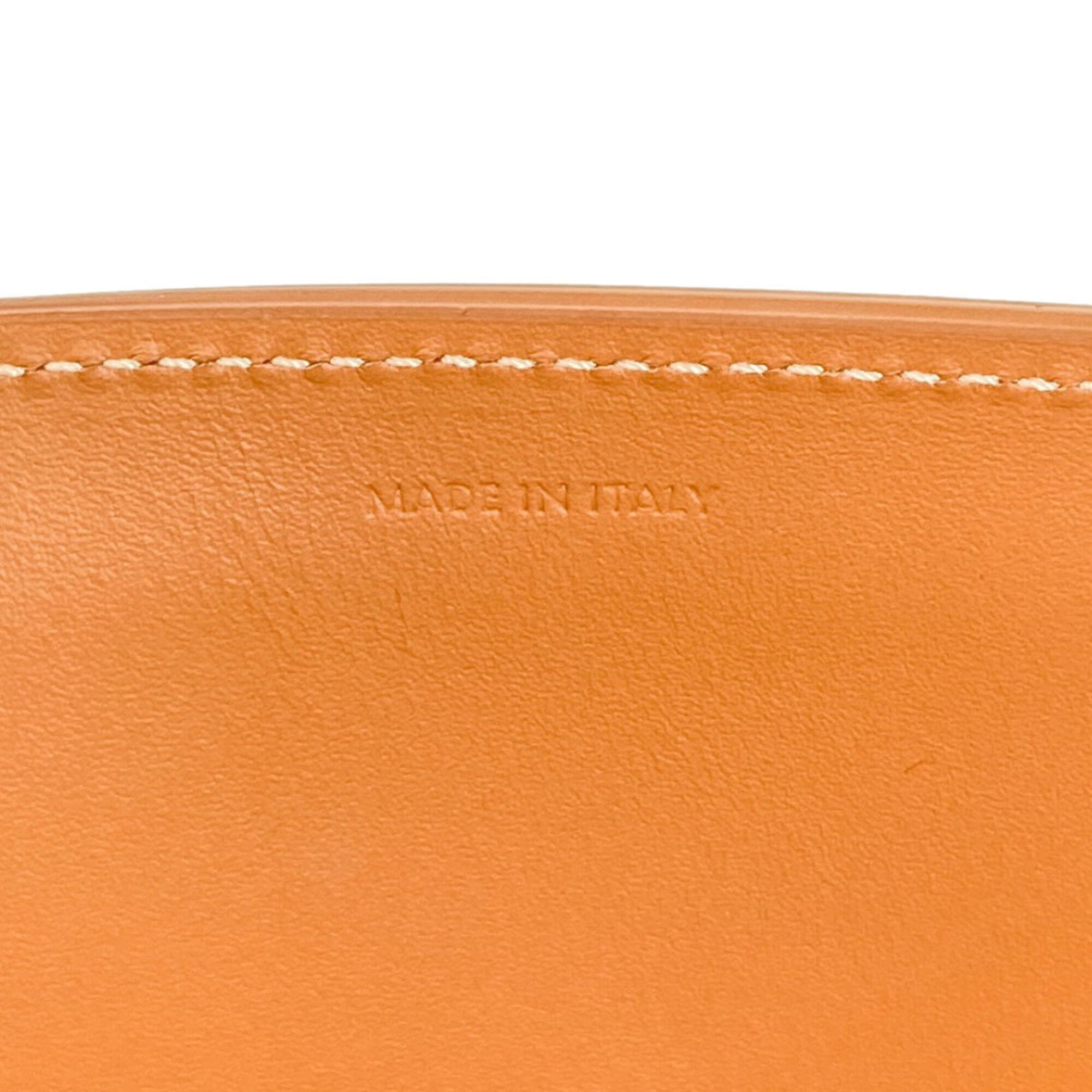 Celine Brown White Canvas Handbag (Pre-Owned)