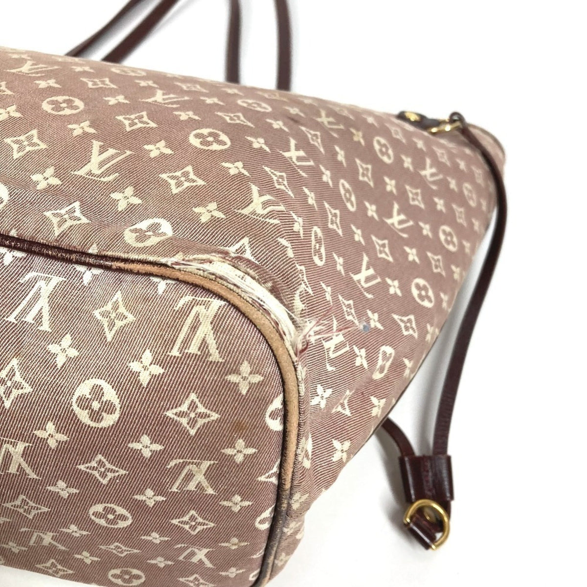 Louis Vuitton Monogram Idylle Red Color Sepia Monogram Idylle Shoulder Bag Tote Bag (Pre-Owned)