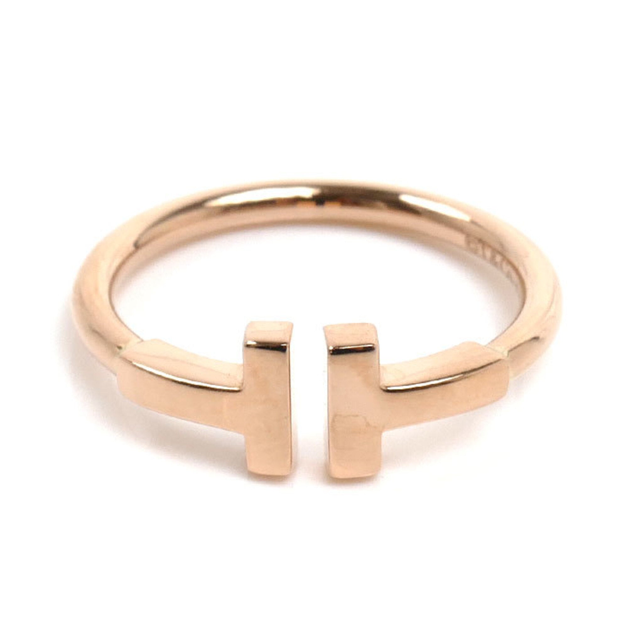 Tiffany Pink Gold (18K) Band Ring (Pre-Owned)