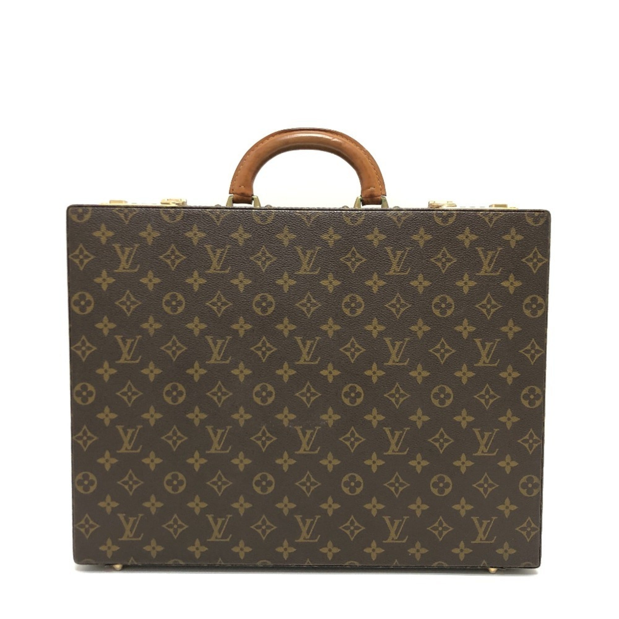 Louis Vuitton Monogram Brown Galle Monogram Monogram Attaché Case Briefcase (Pre-Owned)