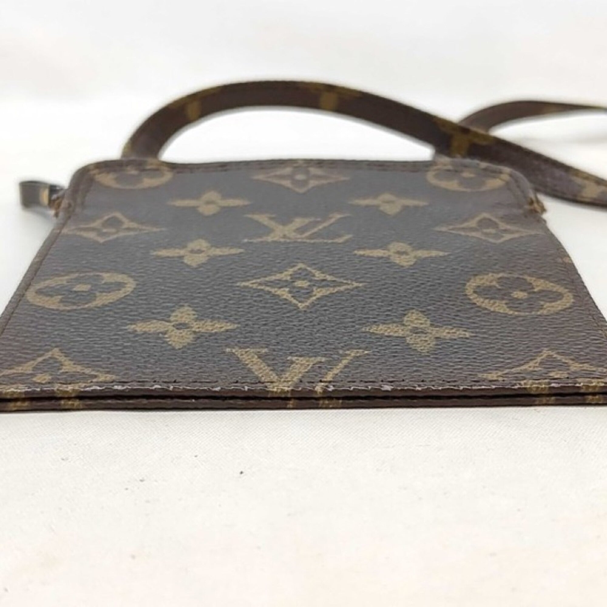 Louis Vuitton Monogram Brown Monogram Pochette Shoulder Bag (Pre-Owned)