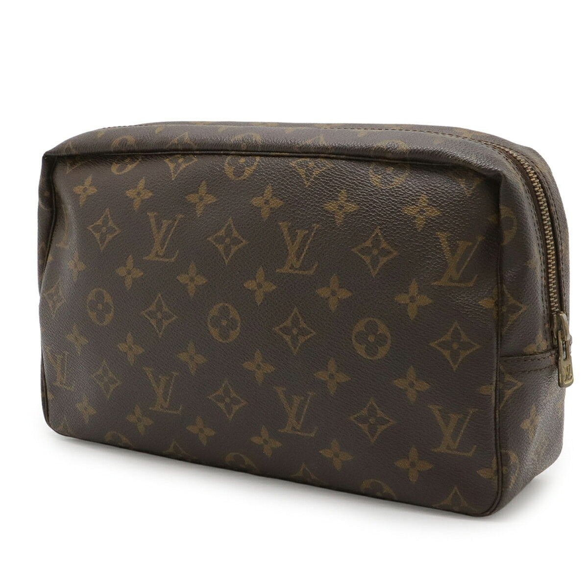 Louis Vuitton Brown Monogram Clutch Bag Pouch (Pre-Owned)