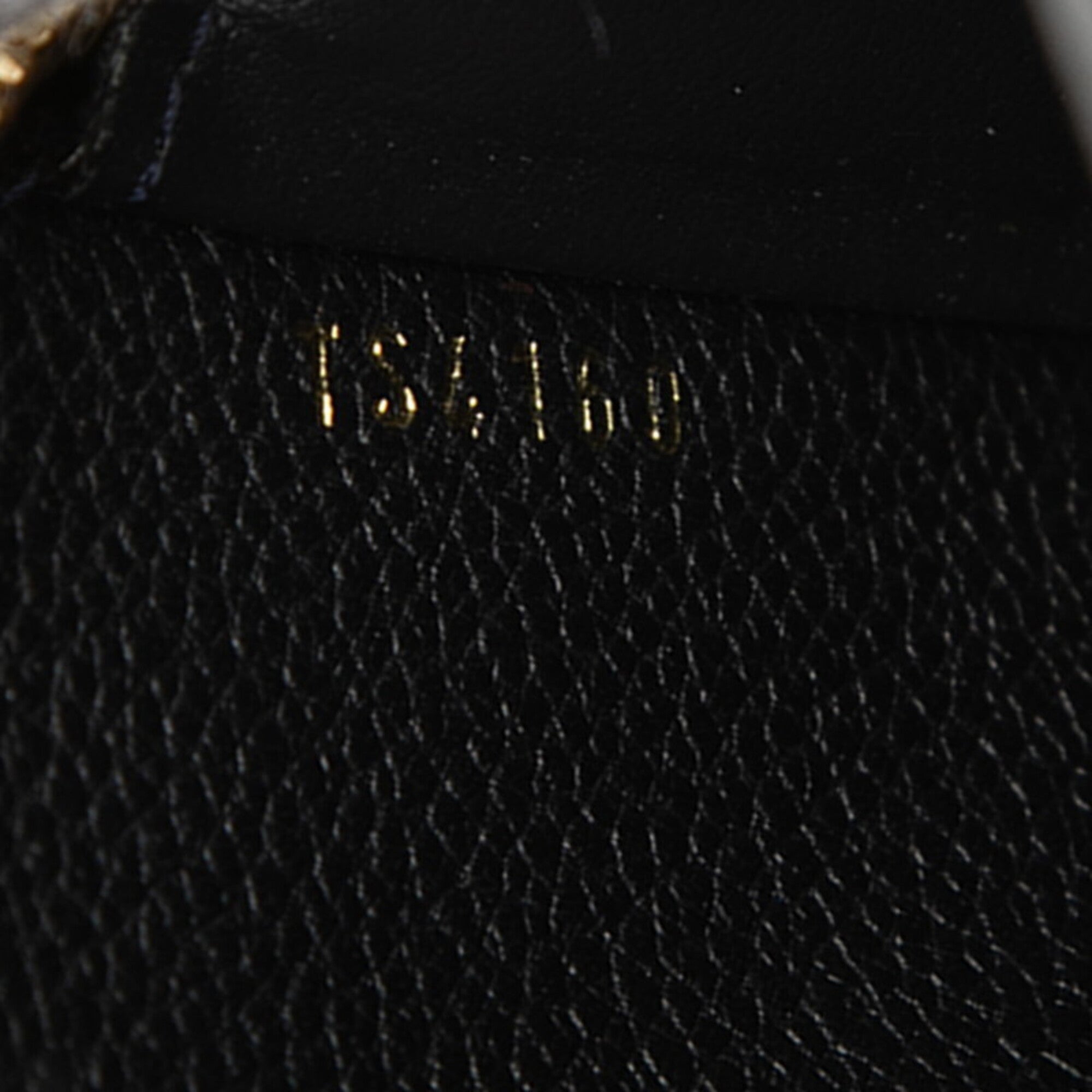 Louis Vuitton Monogram Empreinte Black Leather Wallet (Bi-Fold) (Pre-Owned)