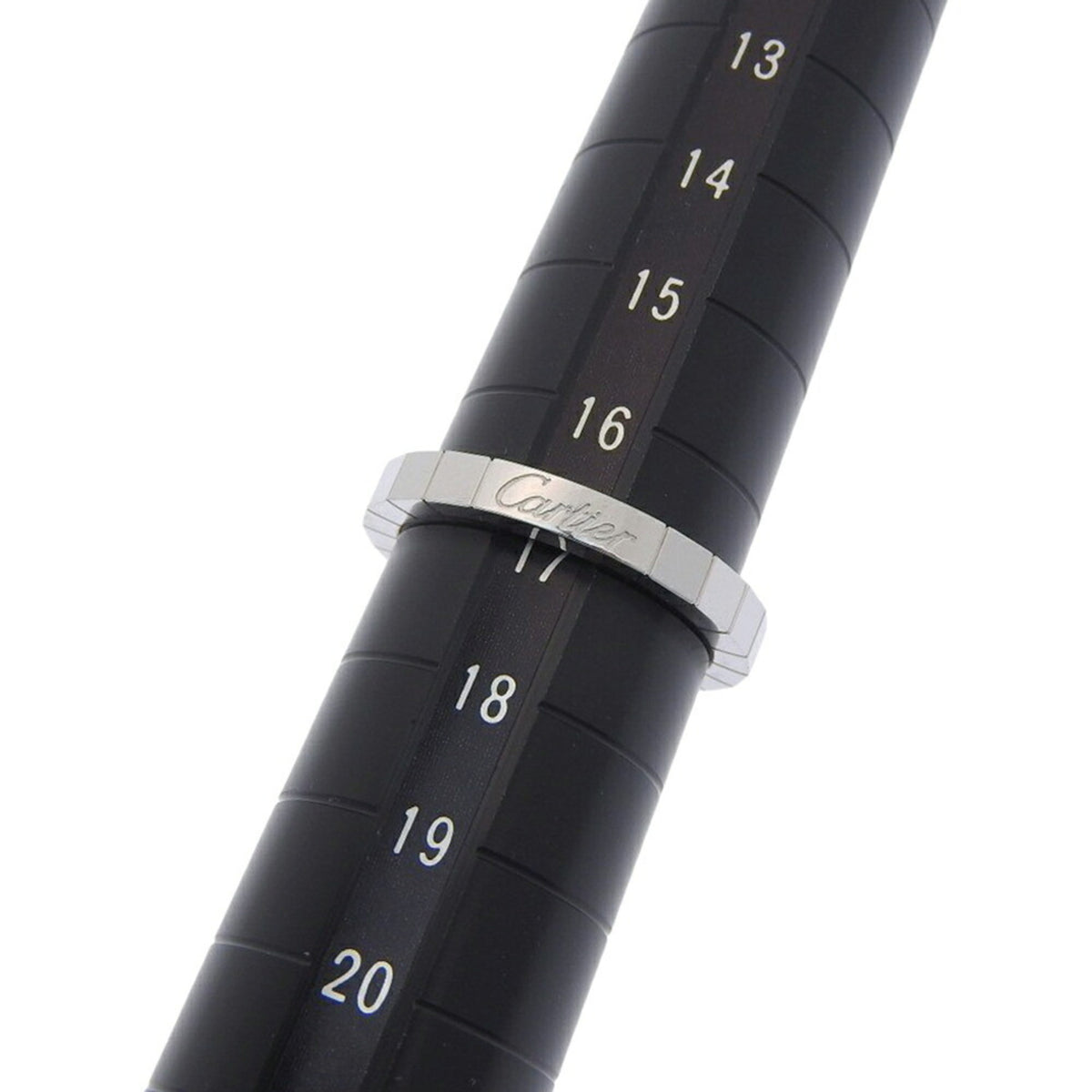 Cartier White Gold White Gold (18K) Band Ring (Pre-Owned)
