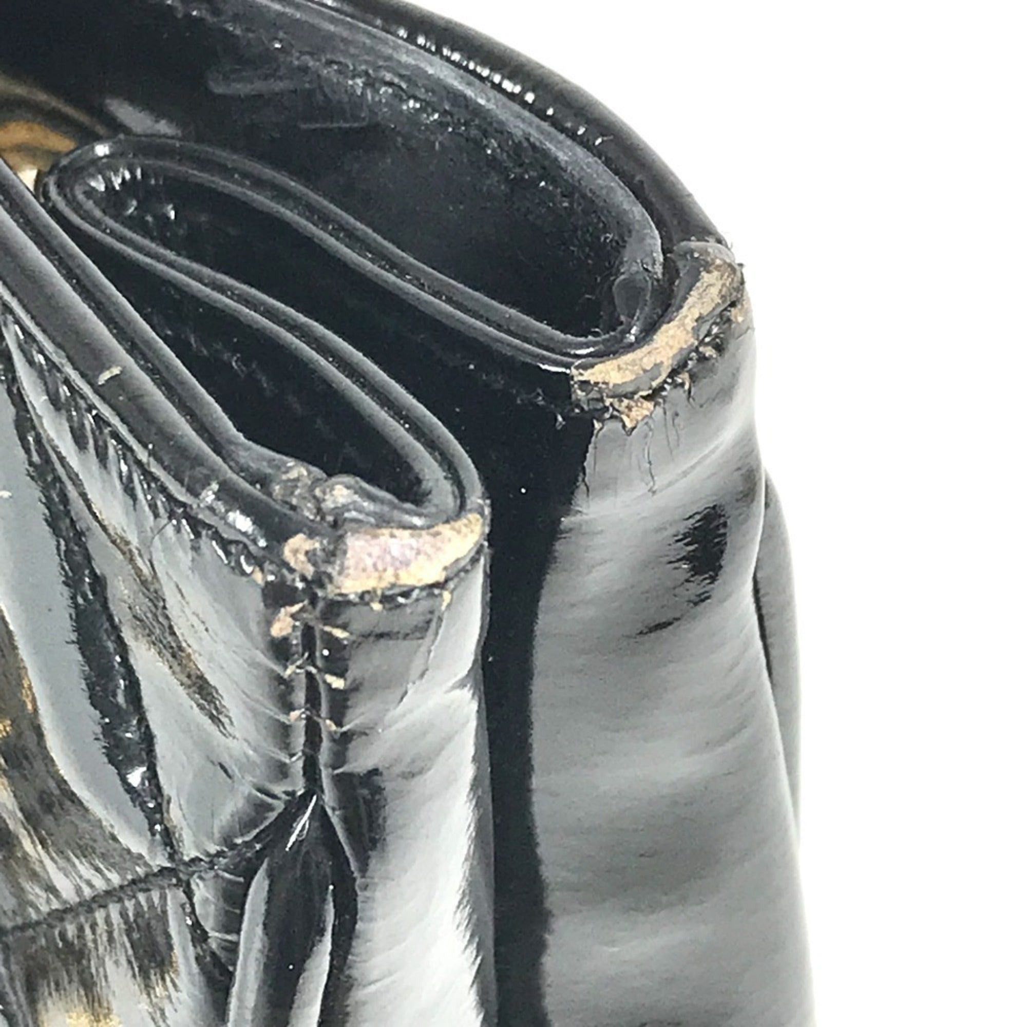 Chanel Black Quilting Shoulder Bag Tote Bag (Pre-Owned)