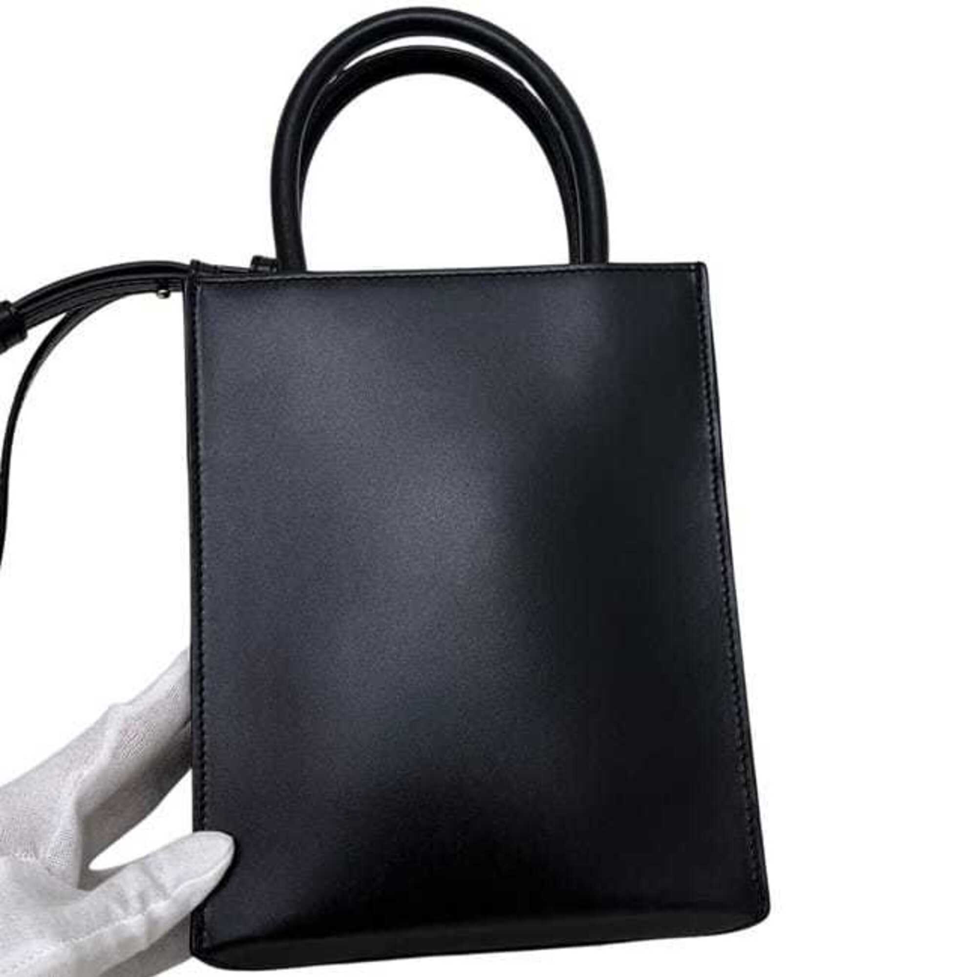 Loewe Black Leather Tote Bag (Pre-Owned)
