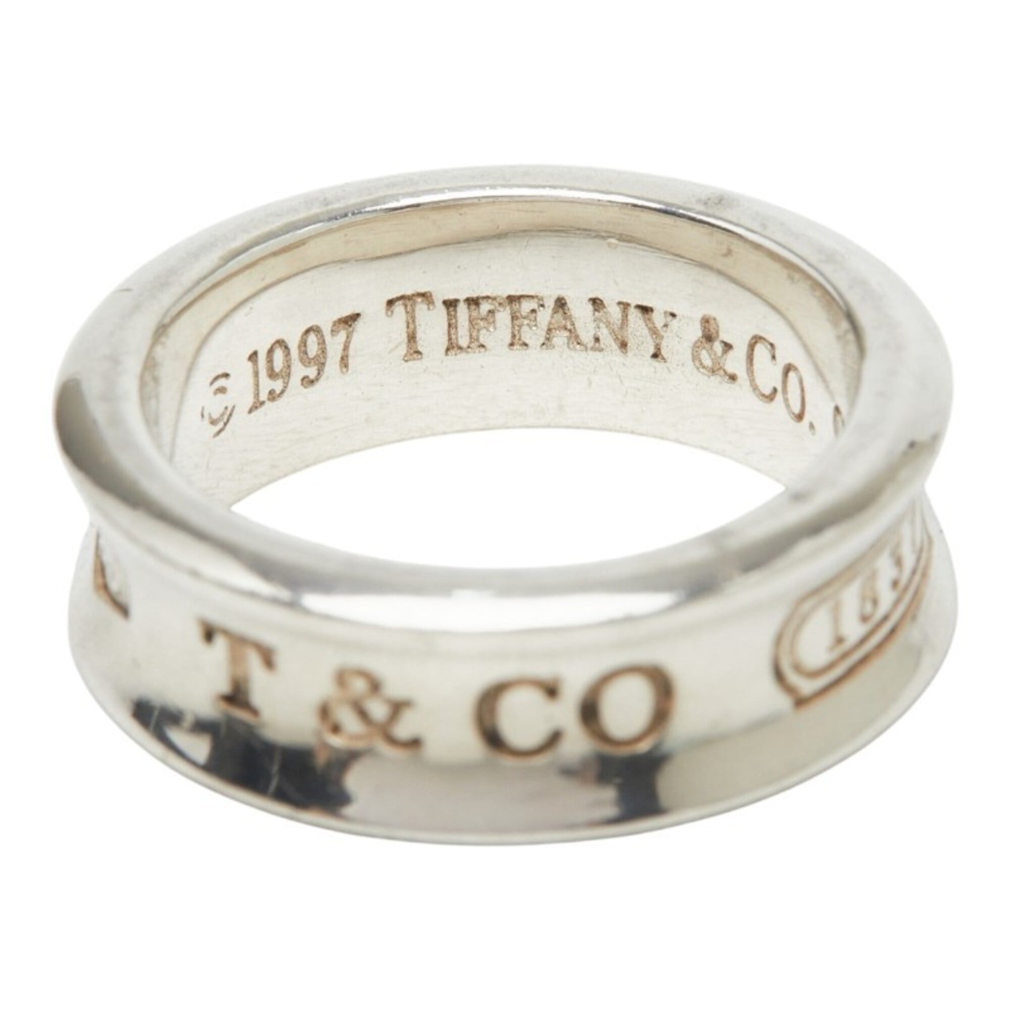 Tiffany Silver 925 Band Ring (Pre-Owned)