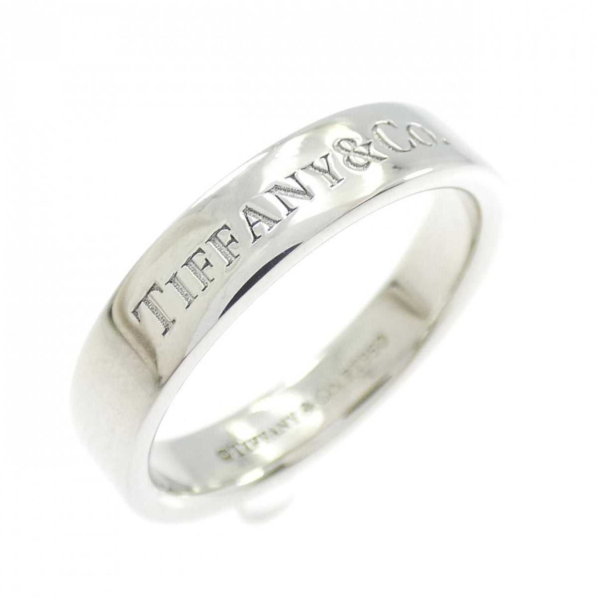 Tiffany Platinum 950 Band Ring (Pre-Owned)