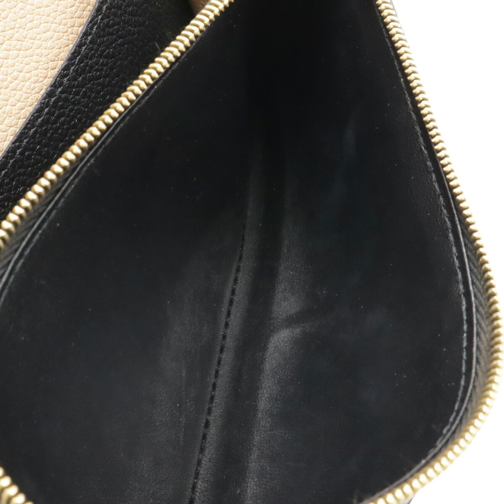 Louis Vuitton Monogram Empreinte Black Noir Monogram Empreinte Long Wallet (Bi-Fold) (Pre-Owned)