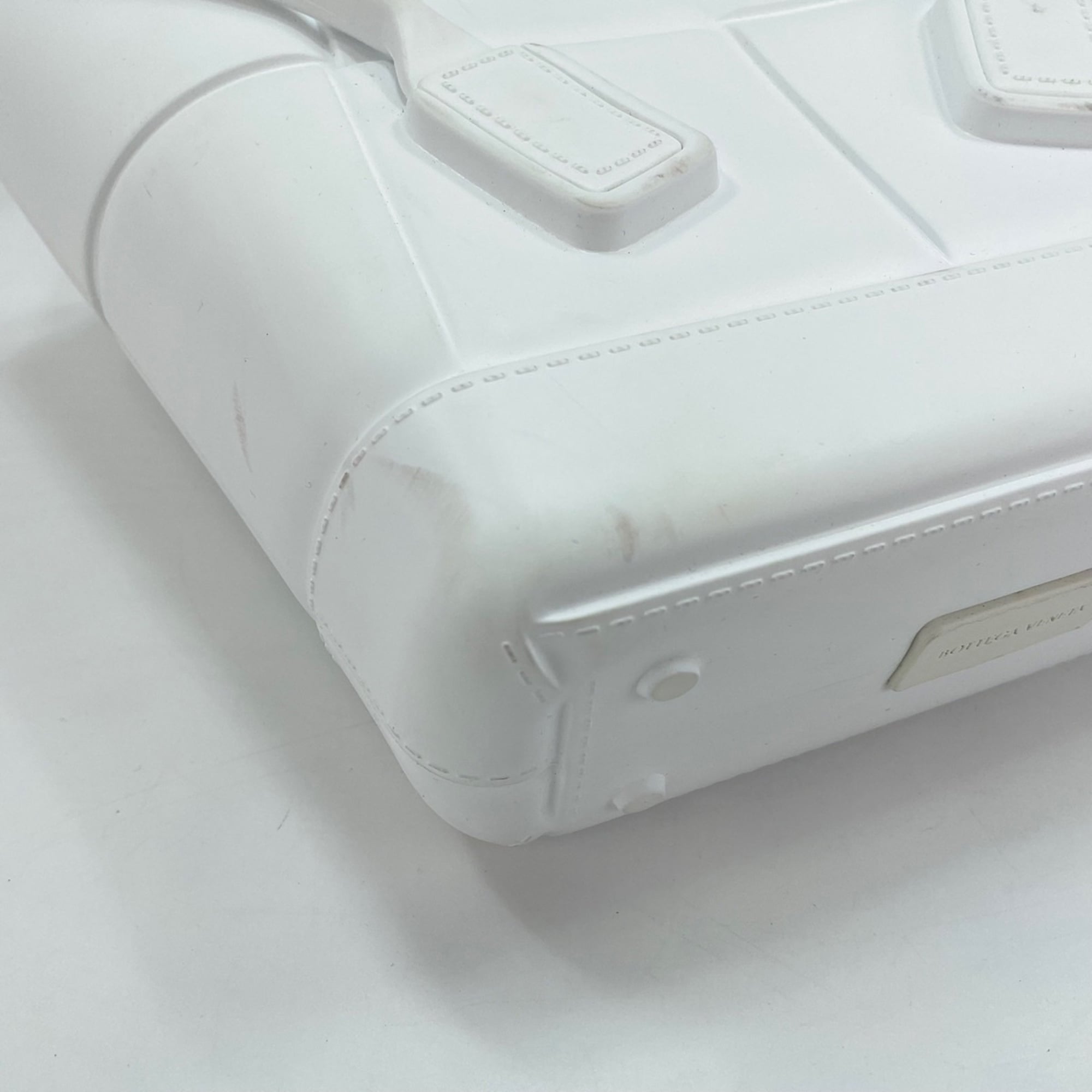 Bottega Veneta White Tote Bag (Pre-Owned)