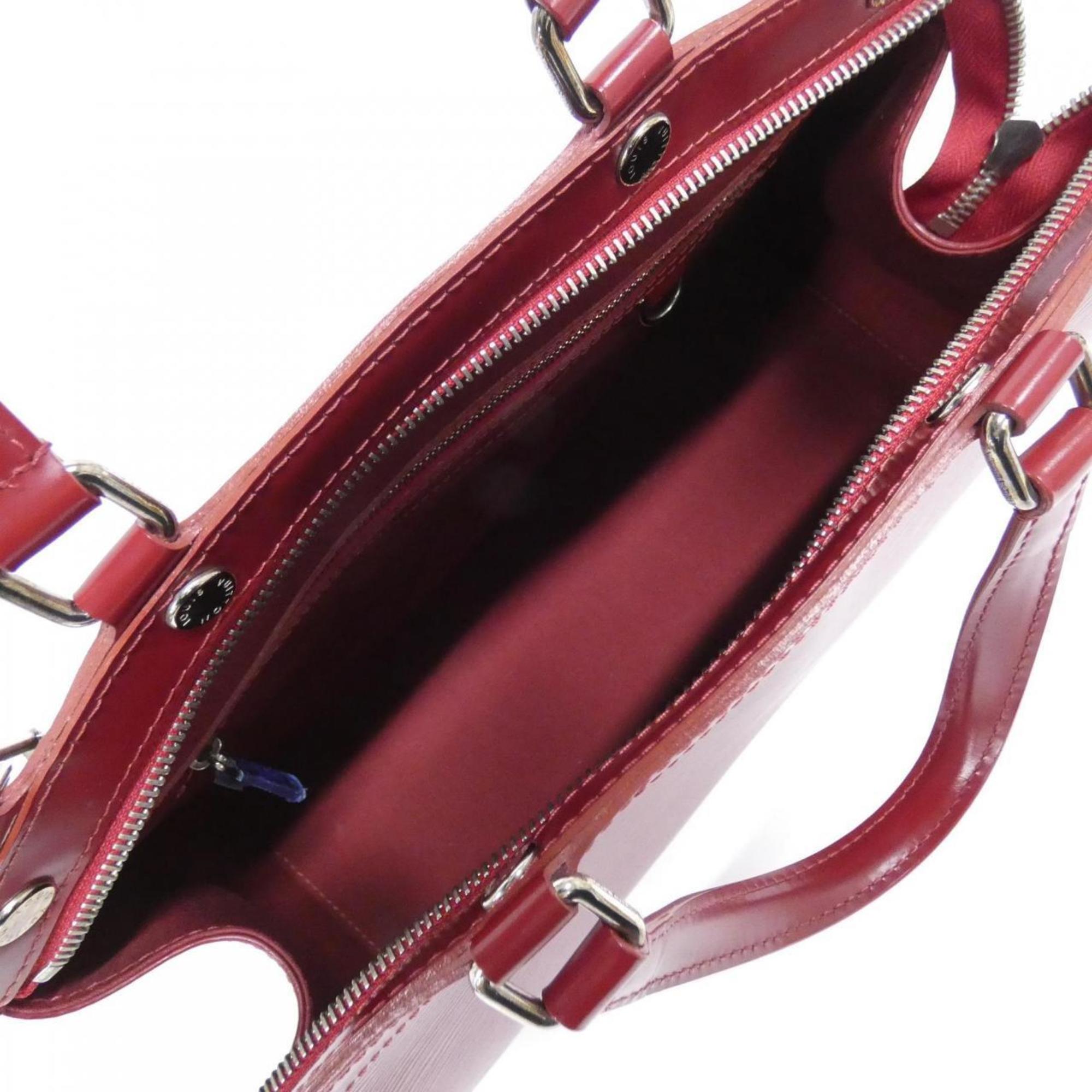 Louis Vuitton Ruby Leather Handbag (Pre-Owned)