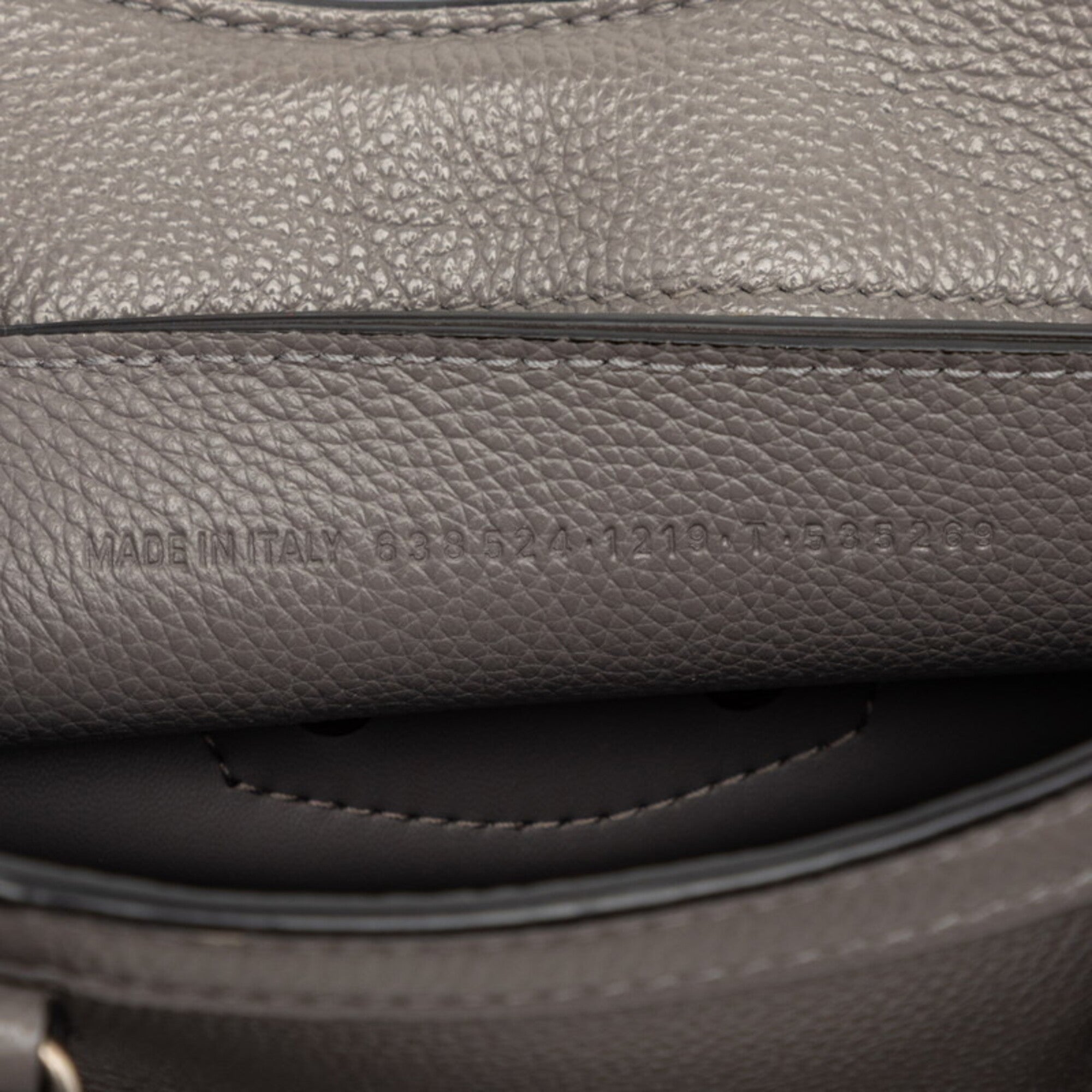 Balenciaga Gray Leather Handbag Shoulder Bag (Pre-Owned)