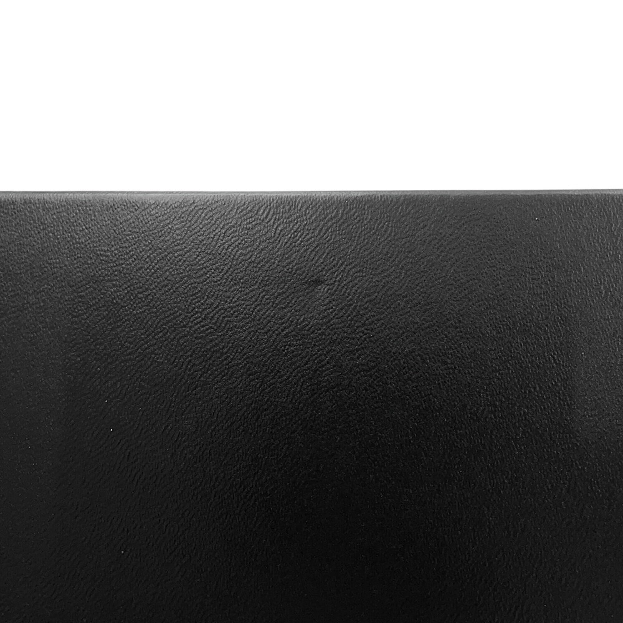 Chanel Matelasse Black Grained Calfskin Handbag Shoulder Bag (Pre-Owned)