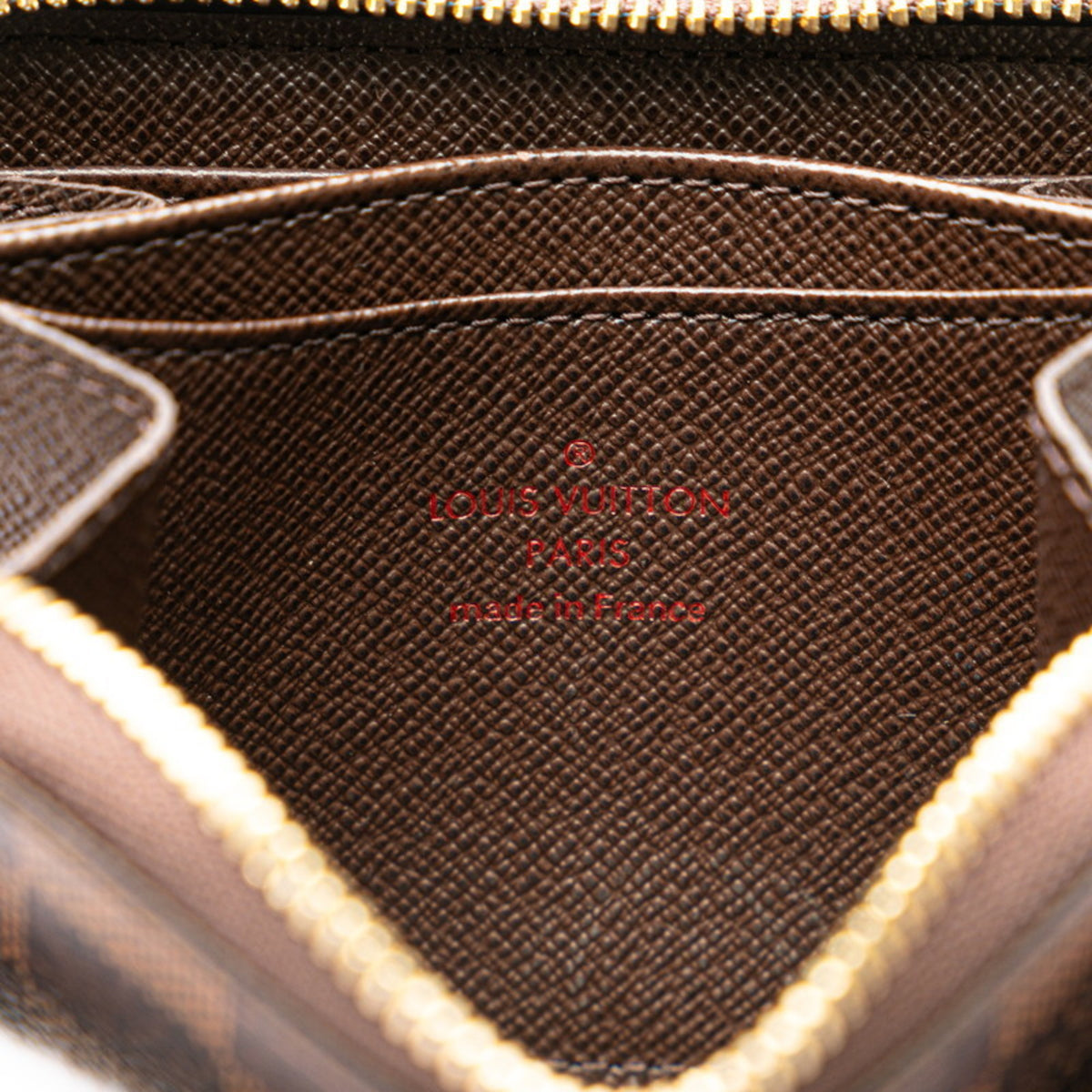 Louis Vuitton Brown Pvc Leather Coin Purse/Coin Case (Pre-Owned)