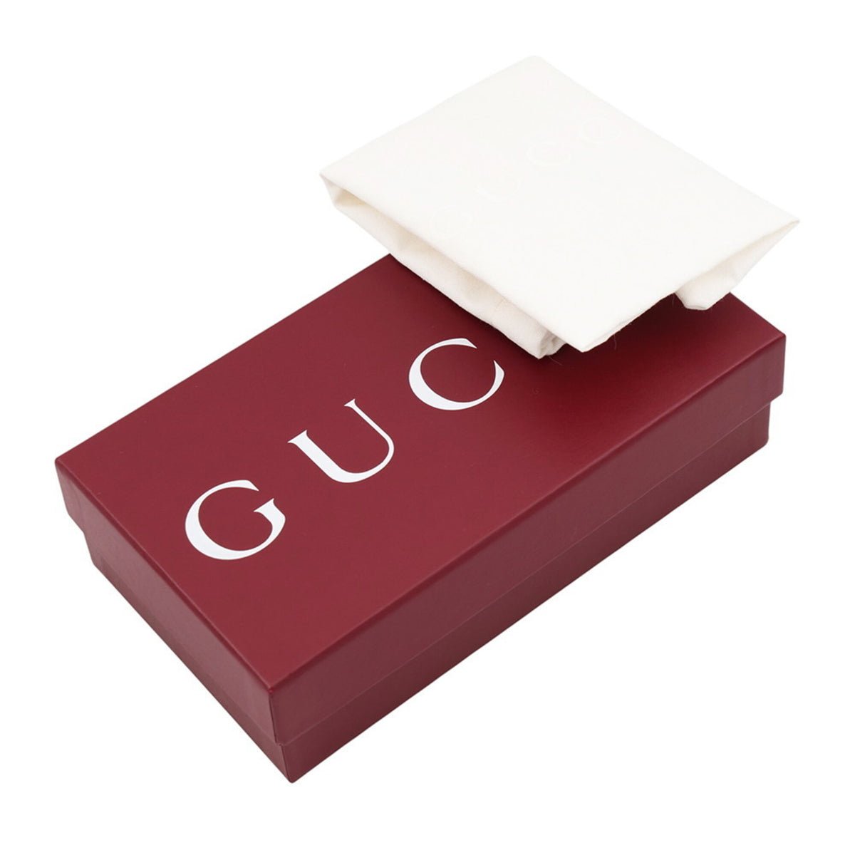 Gucci Black Leather Long Wallet (Bi-Fold) (Pre-Owned)