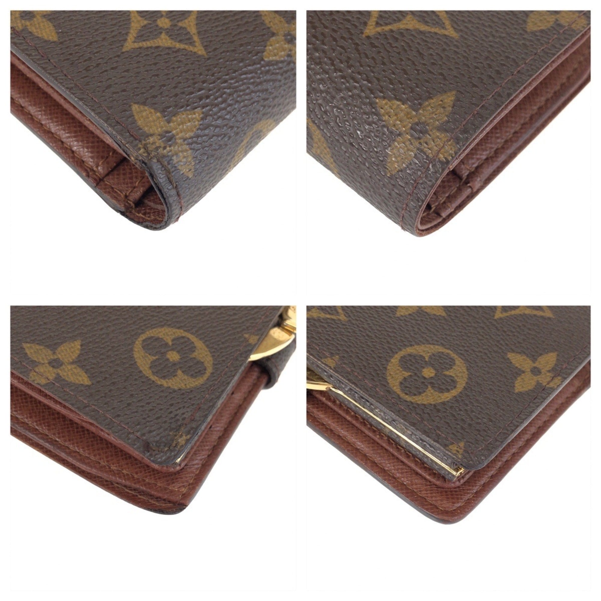 Louis Vuitton Brown Monogram Pvc Wallet (Bi-Fold) (Pre-Owned)