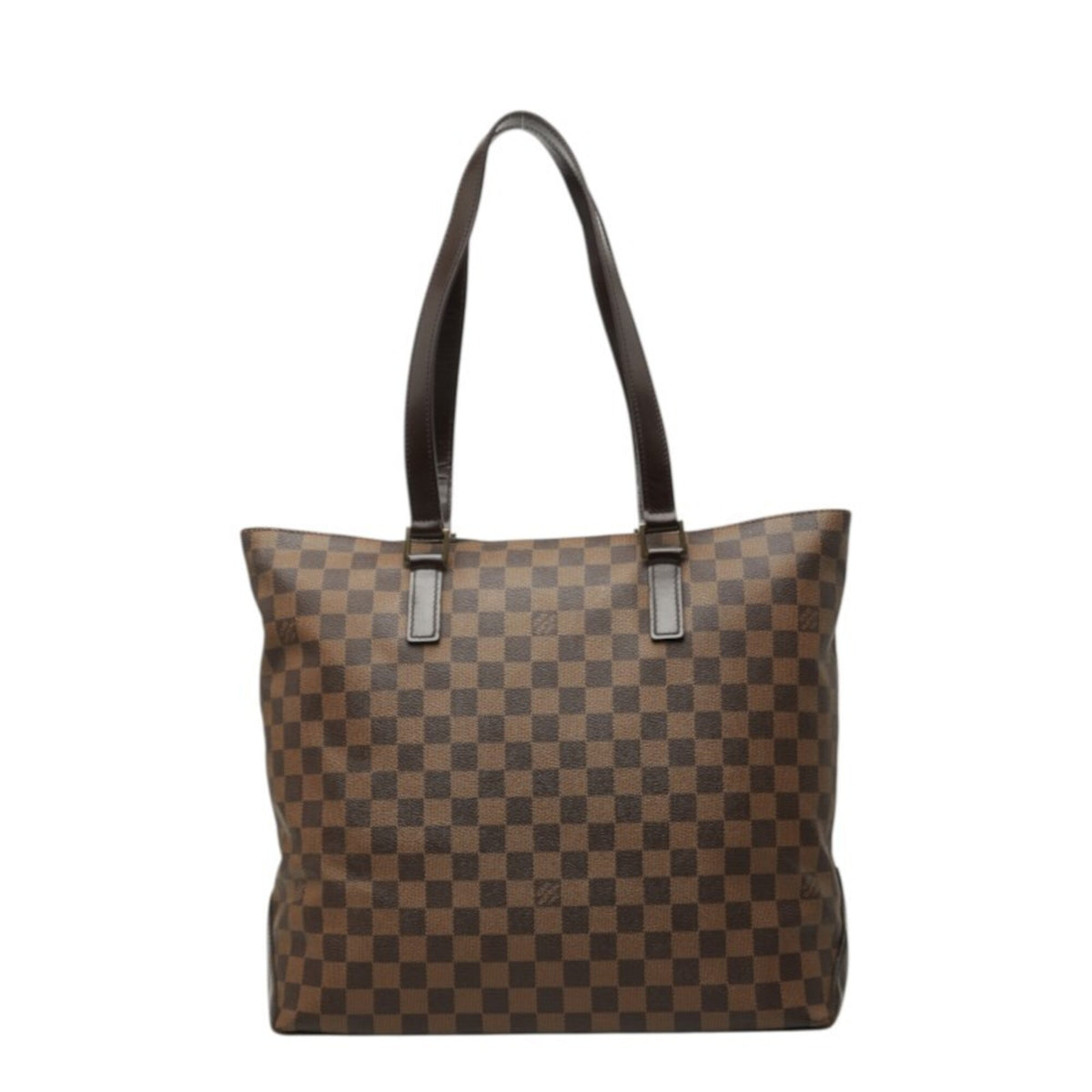Louis Vuitton Brown Damier Canvas Damier Canvas Shoulder Bag Tote Bag (Pre-Owned)