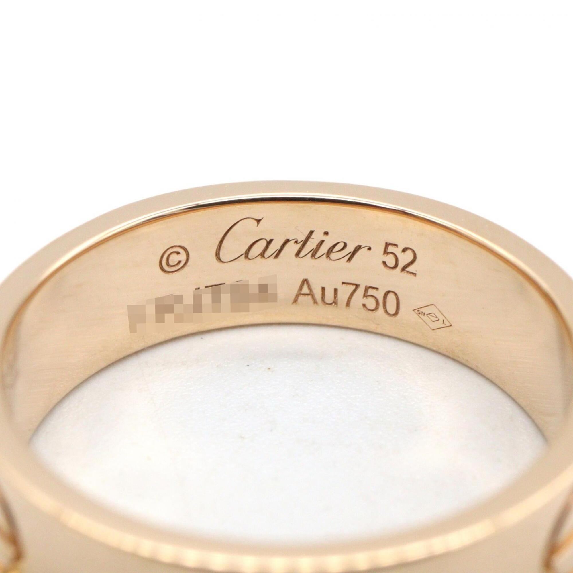 Cartier Gold Pink Gold (18K) Band Ring (Pre-Owned)