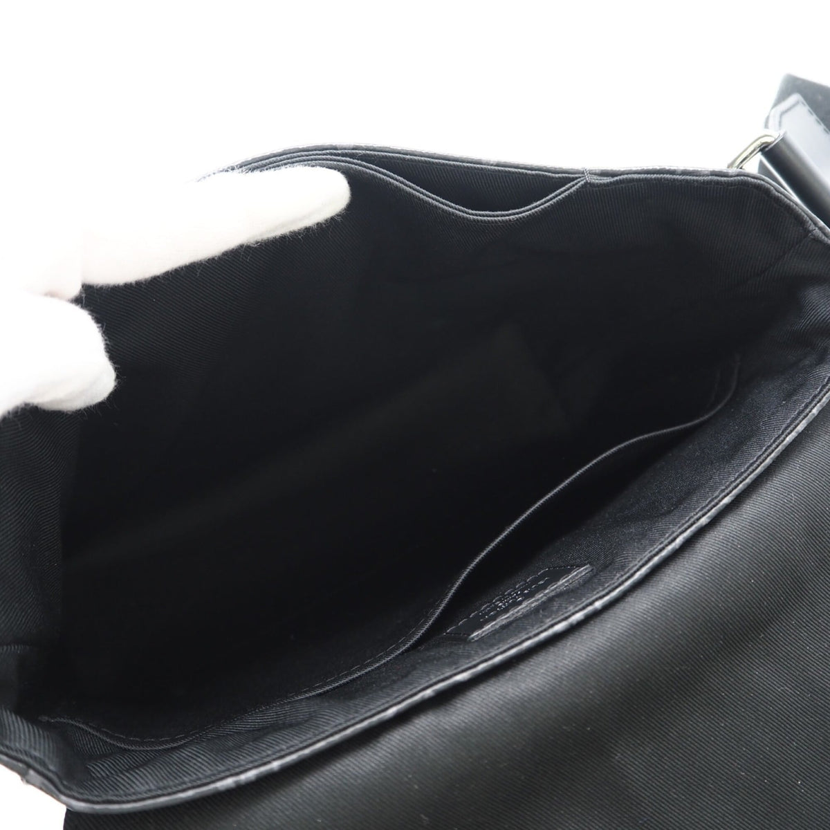 Louis Vuitton Monogram Eclipse Black Gray Coated Canvas Shoulder Bag (Pre-Owned)