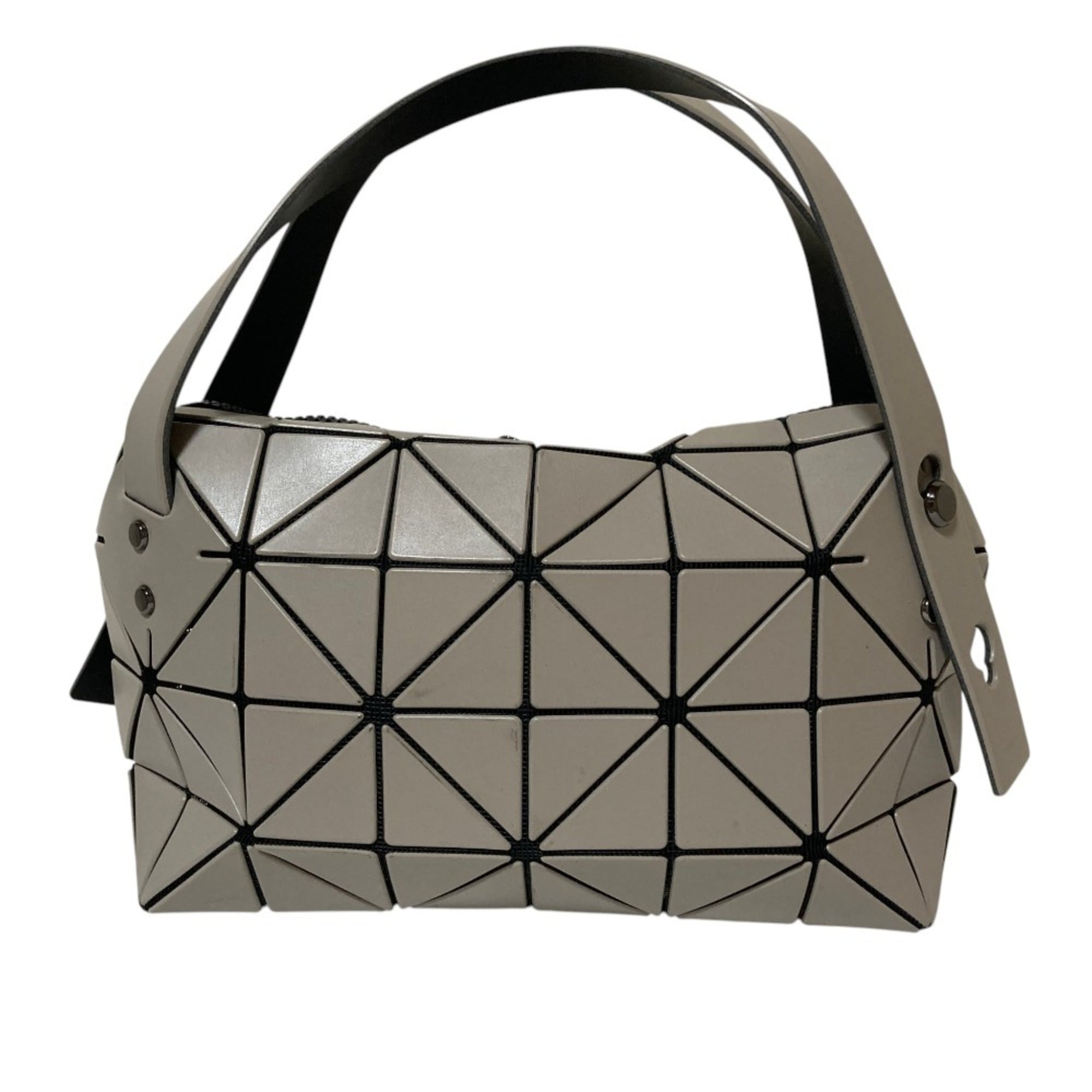 Bao Bao Issey Miyake Grayish Polyester Handbag (Pre-Owned)