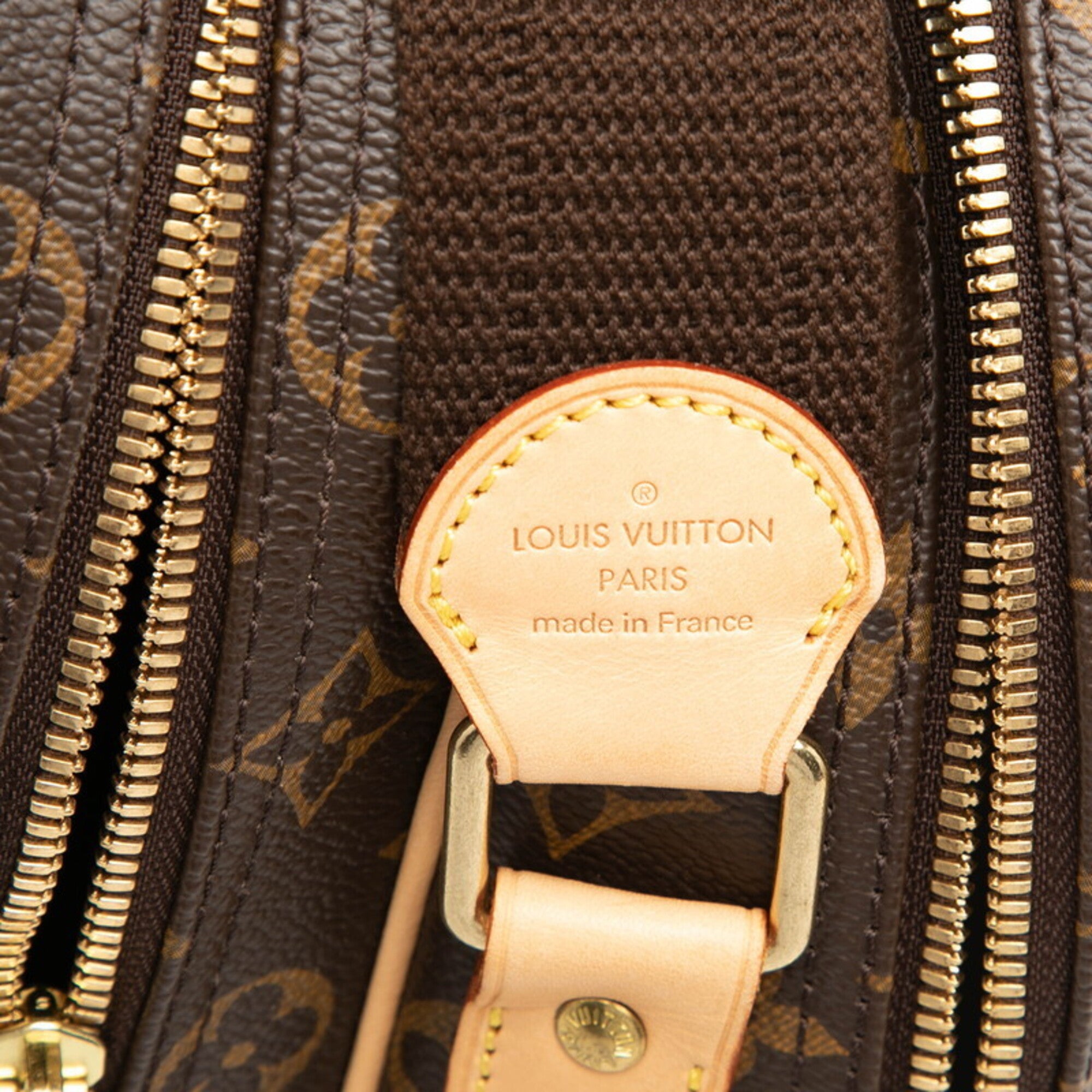 Louis Vuitton Brown Pvc Leather Shoulder Bag (Pre-Owned)