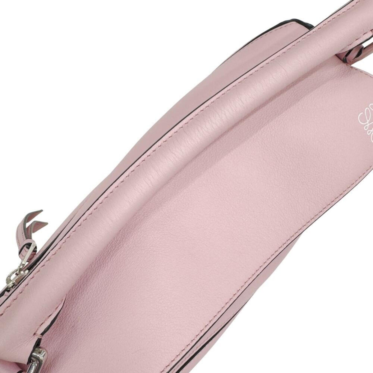Loewe Pink Leather Handbag Shoulder Bag (Pre-Owned)
