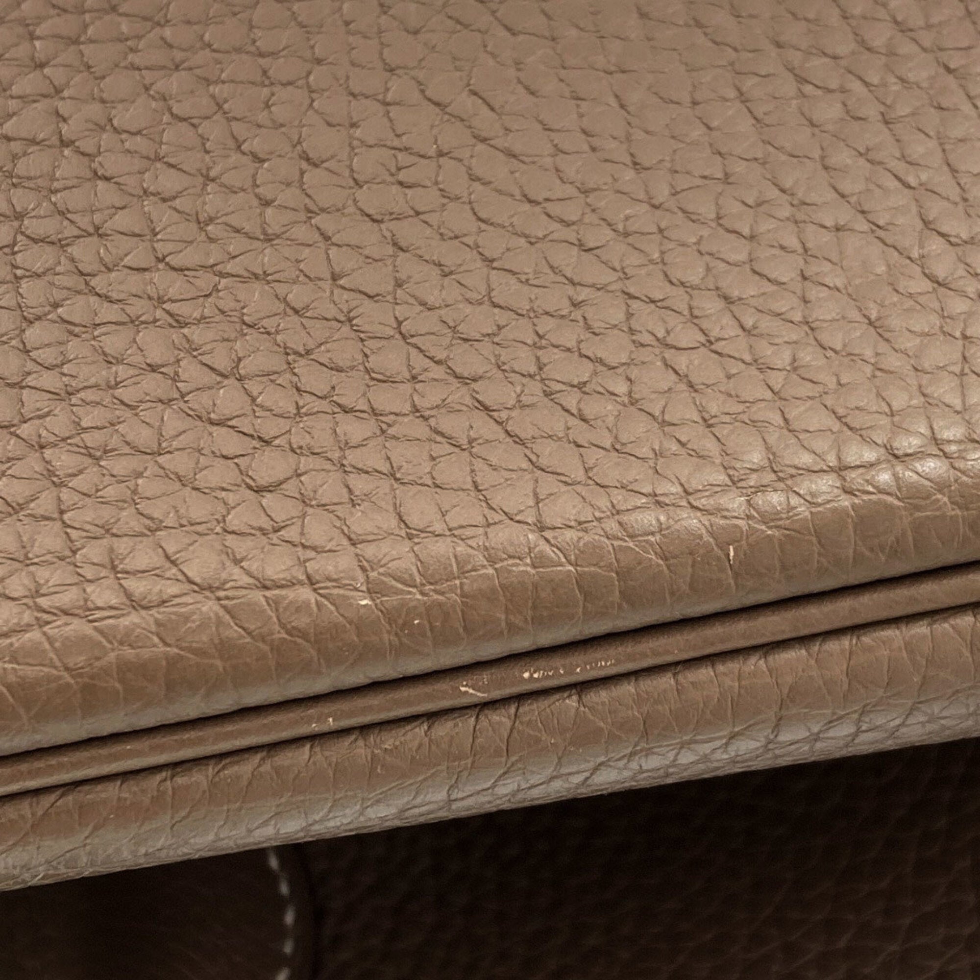 Hermes Bolide Etoupe Gray Handbag (Pre-Owned)
