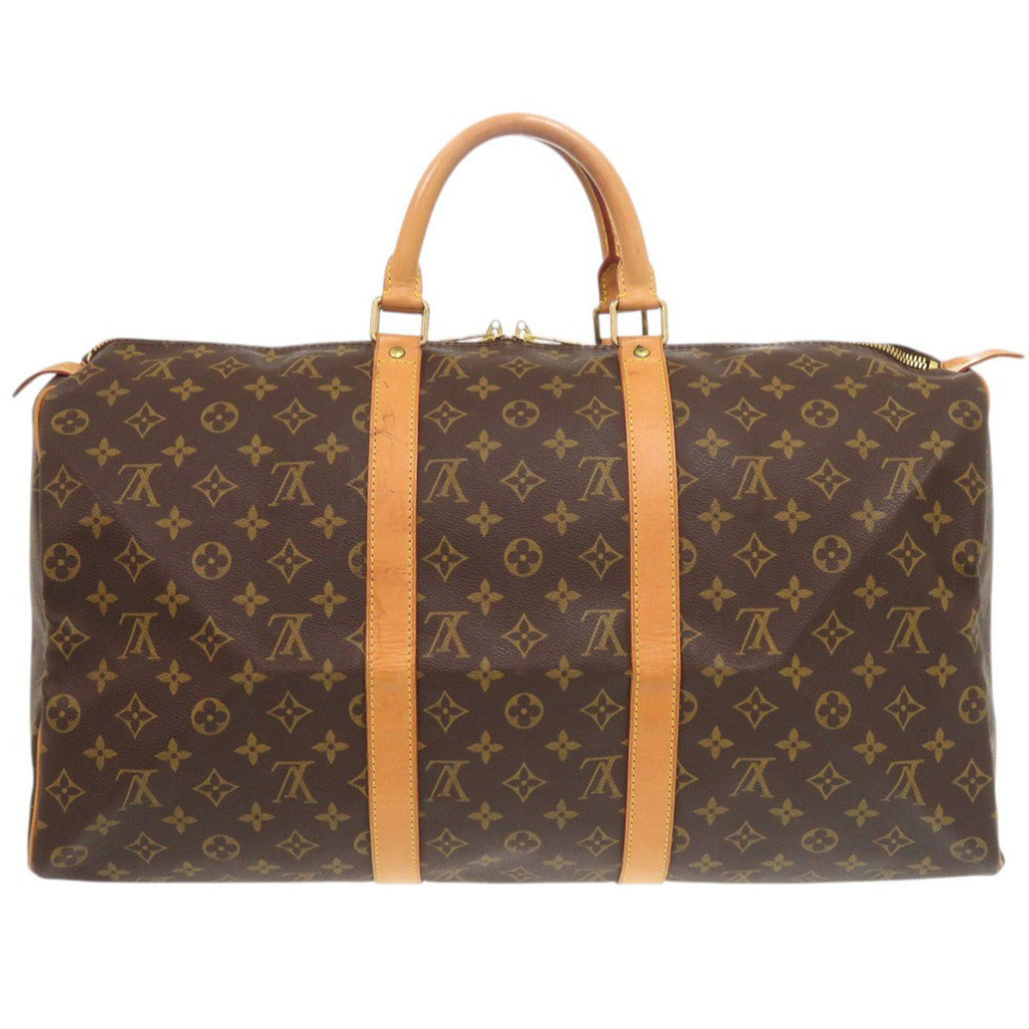Louis Vuitton Brown Monogram Monogram Boston Bag (Pre-Owned)