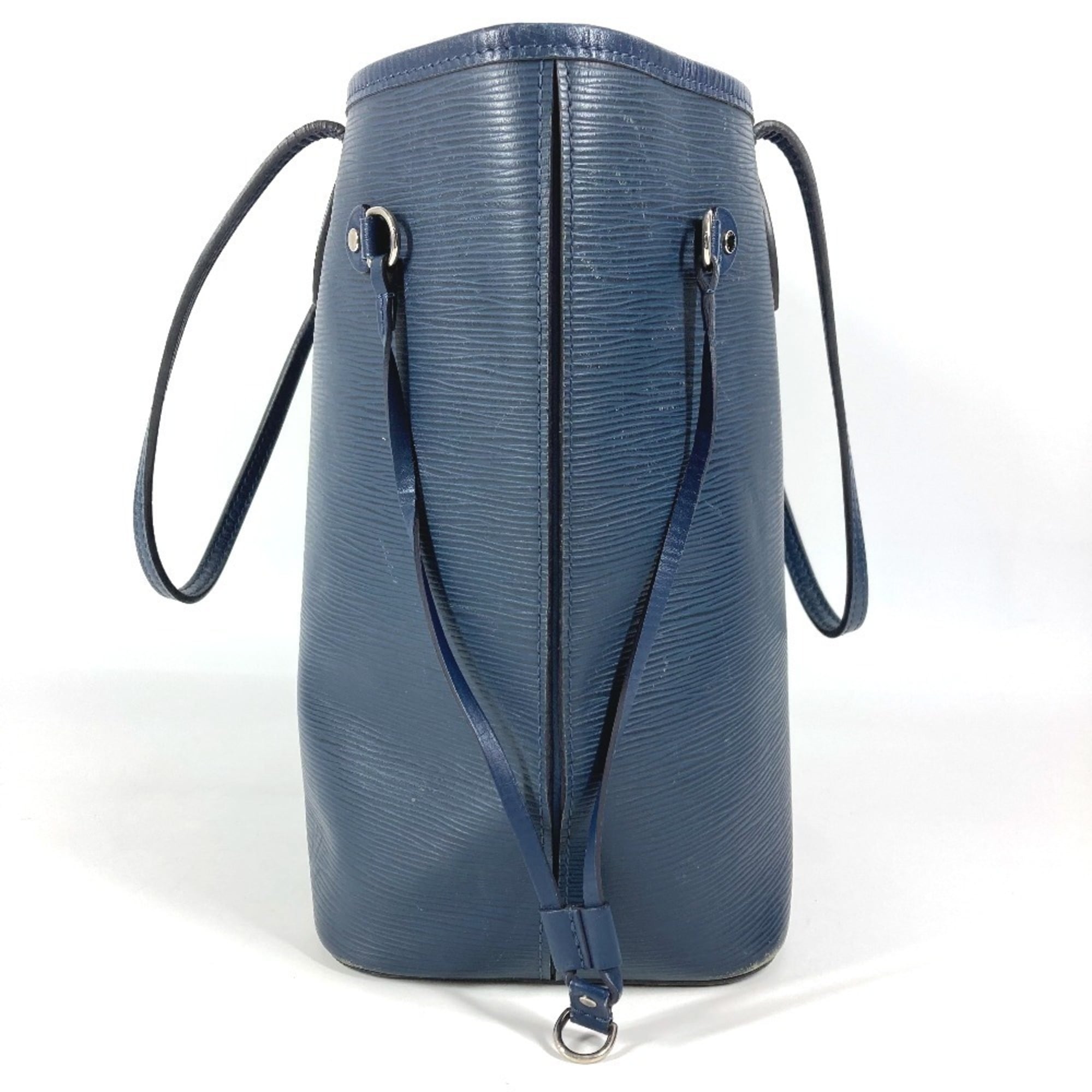 Louis Vuitton Epi Navy Epi Leather Shoulder Bag Tote Bag (Pre-Owned)
