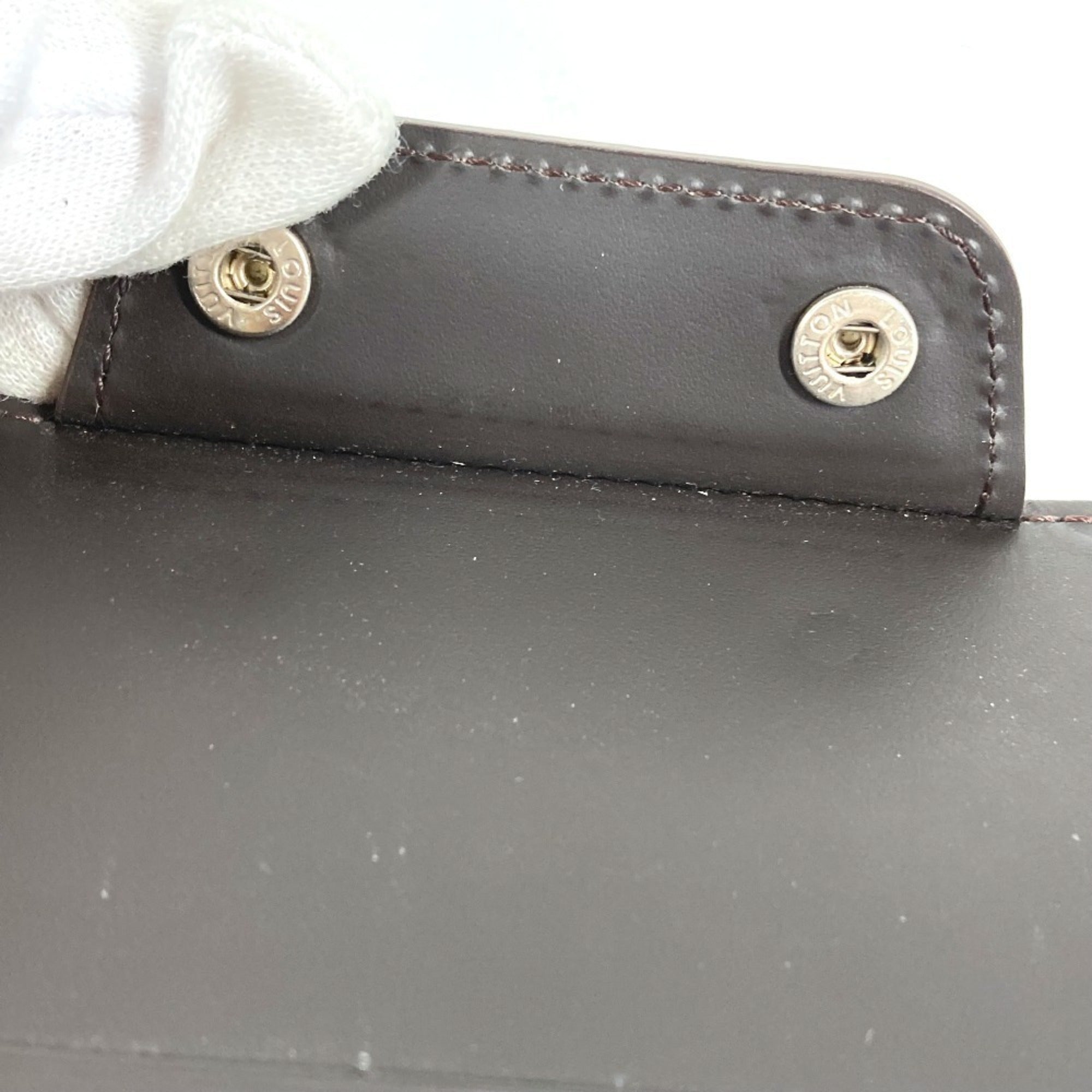 Louis Vuitton Brown Coffee Long Wallet (Bi-Fold) (Pre-Owned)