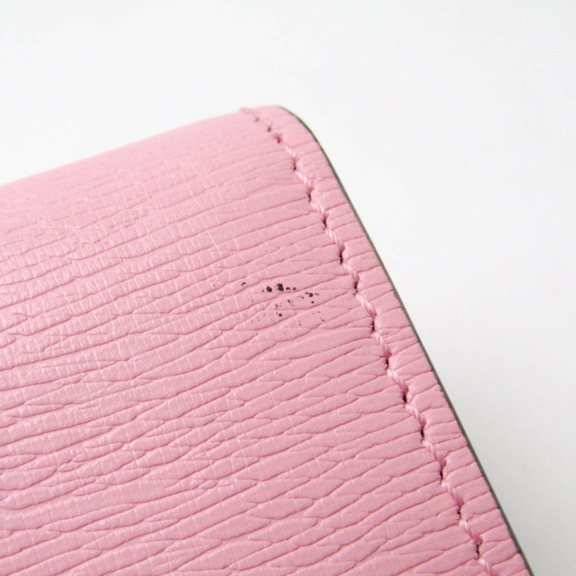 Gucci Multi-Color Pink Leather Wallet (Bi-Fold) (Pre-Owned)