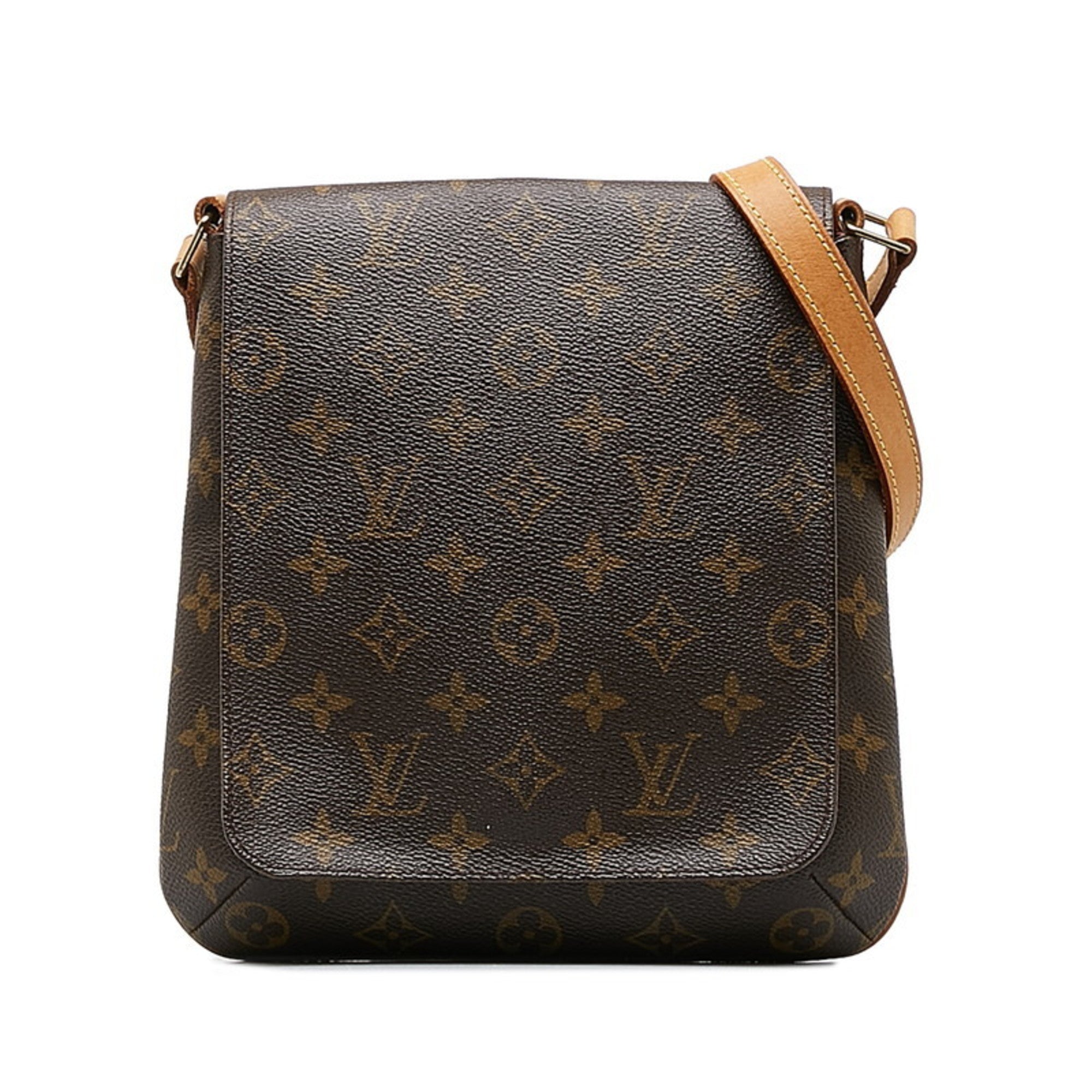 Louis Vuitton Brown Monogram Monogram Leather Shoulder Bag (Pre-Owned)