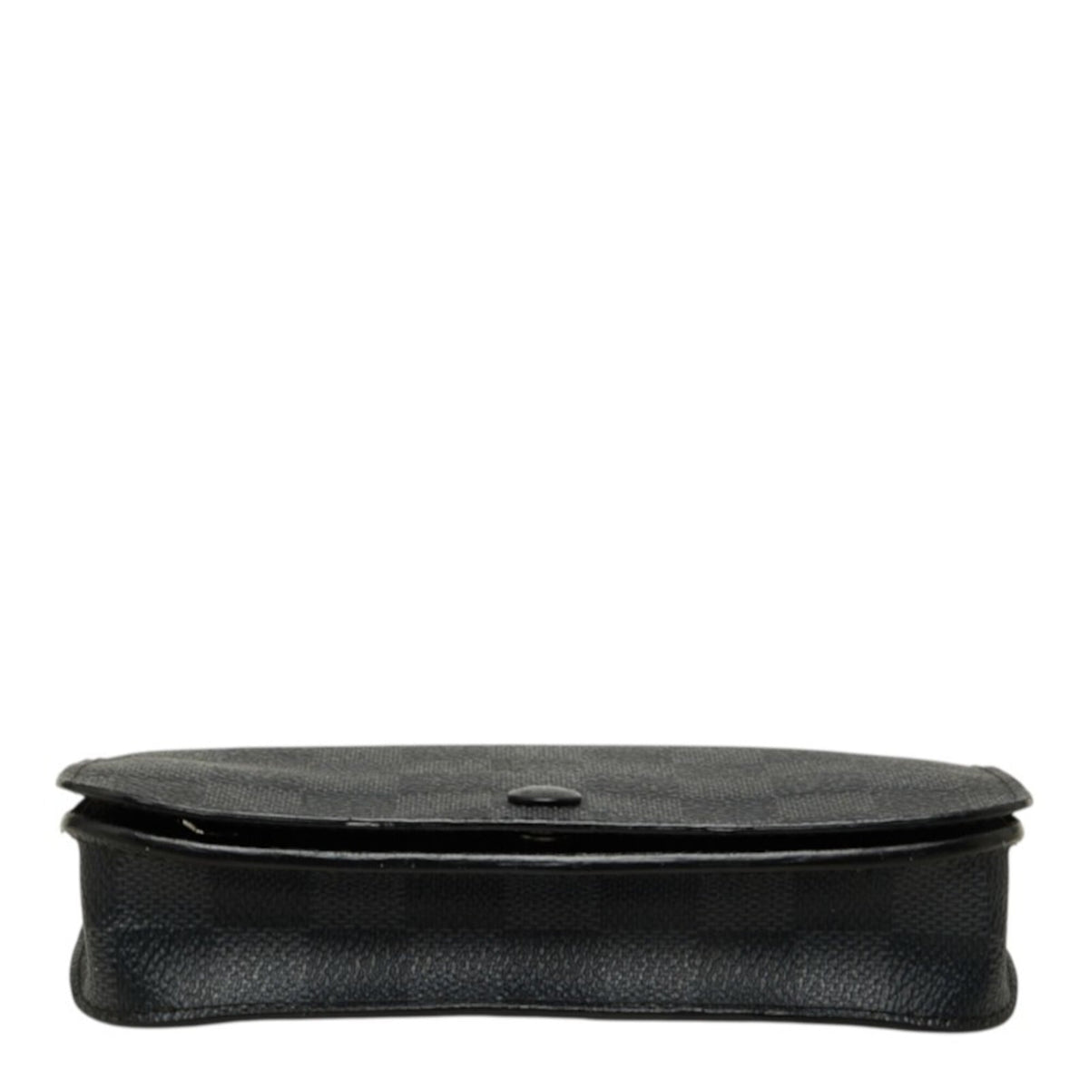 Louis Vuitton Black Damier Graphite Pvc Handbag Pouch (Pre-Owned)