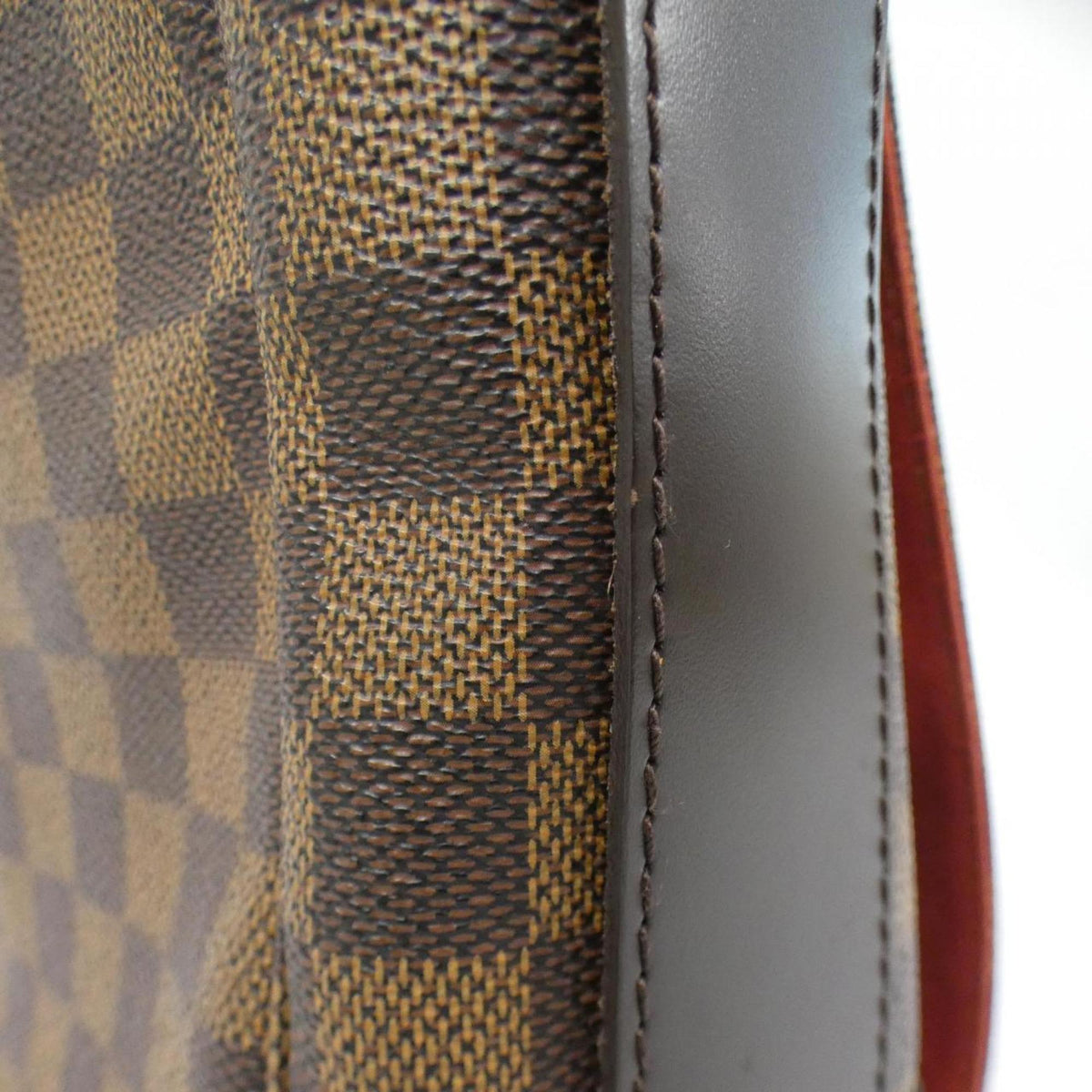 Louis Vuitton Ebene Coated Canvas Shoulder Bag (Pre-Owned)