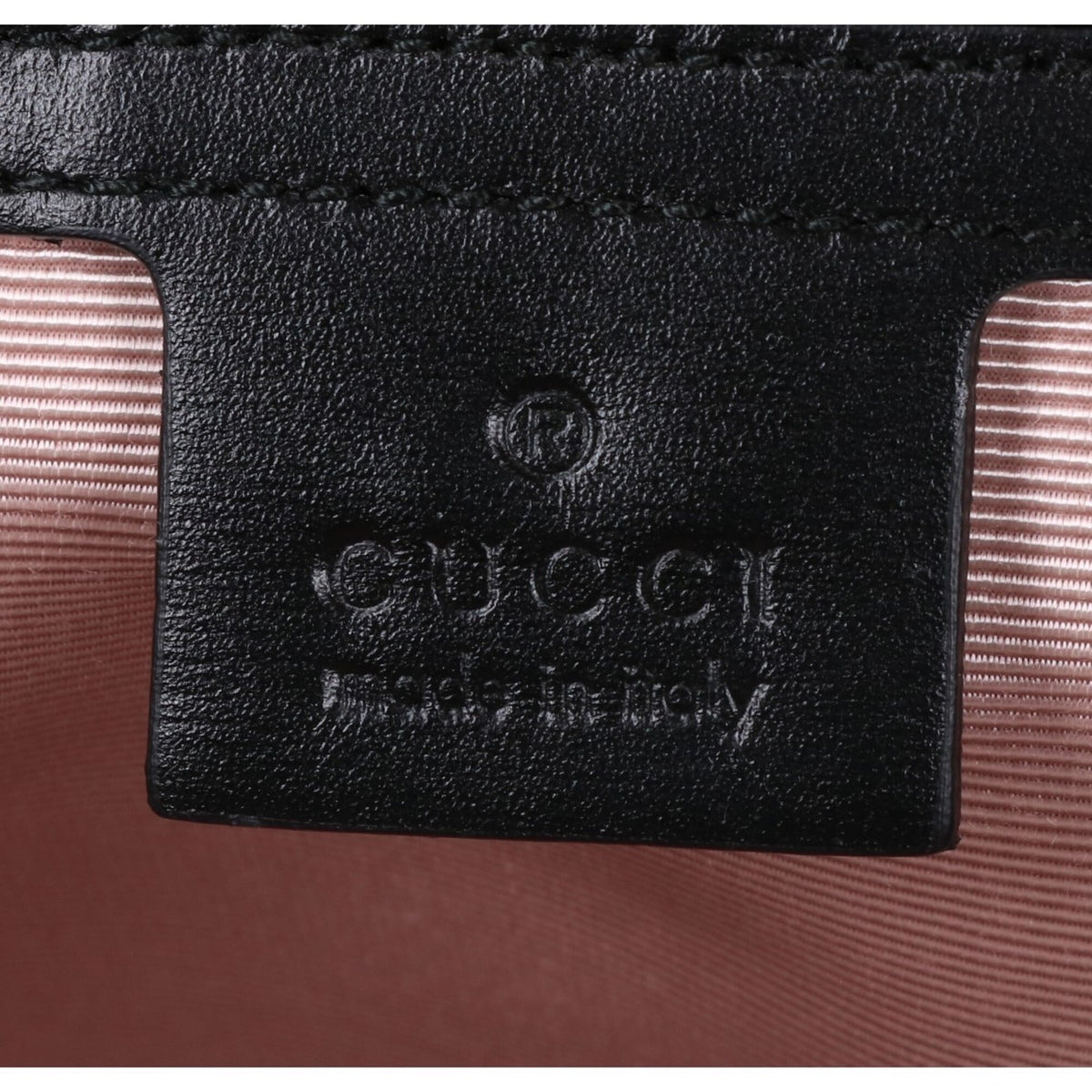 Gucci Black Leather Handbag (Pre-Owned)